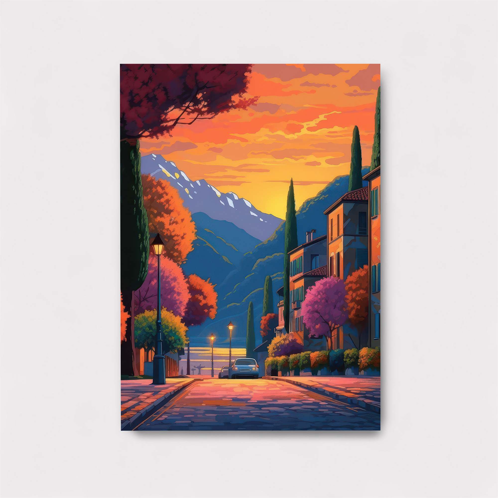 Sunset Serenity Safe Wall Magnetic / M