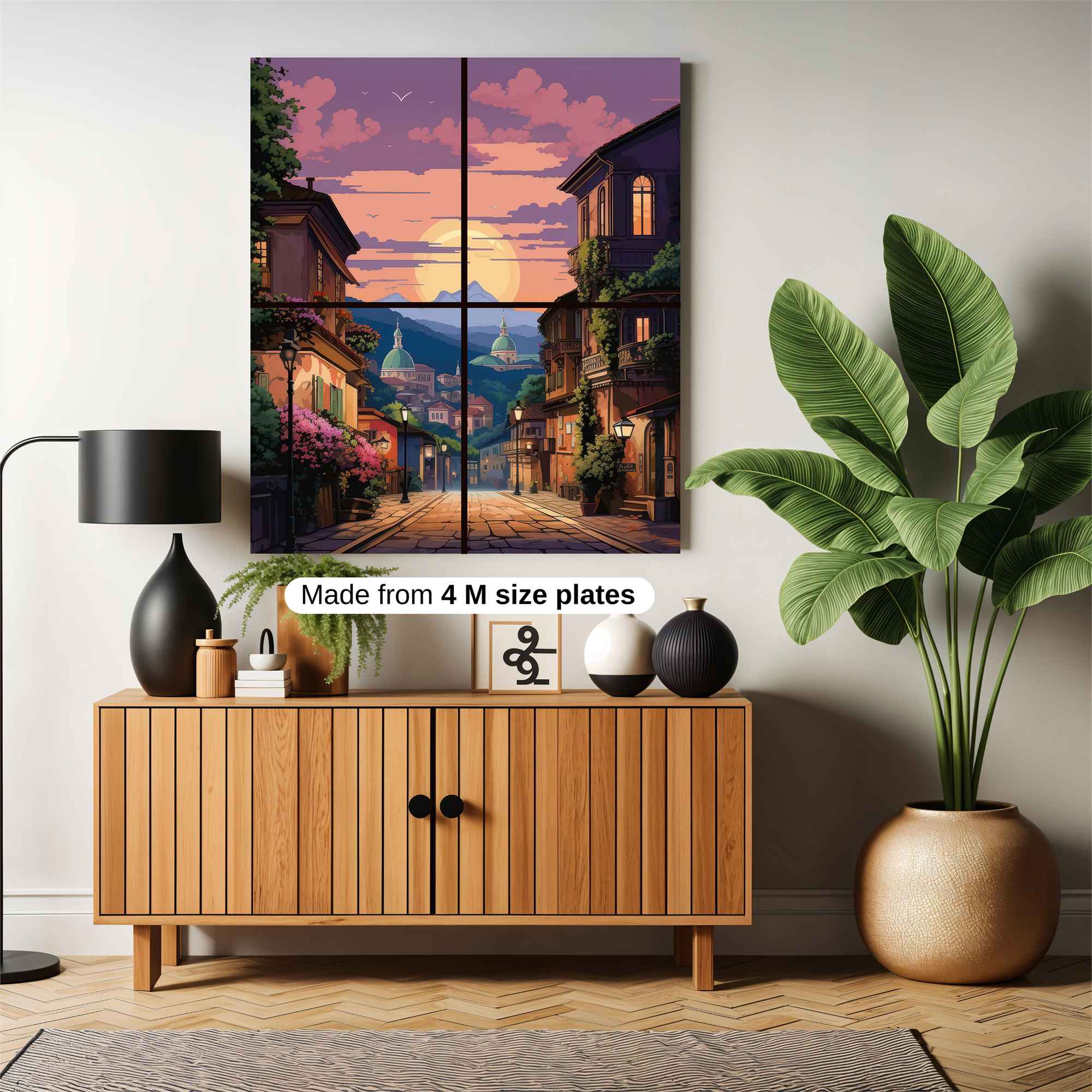 Sunset Serenity Safe Wall Magnetic / M