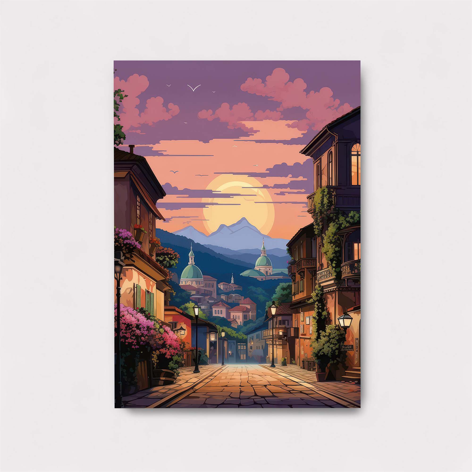 Sunset Serenity Safe Wall Magnetic / M