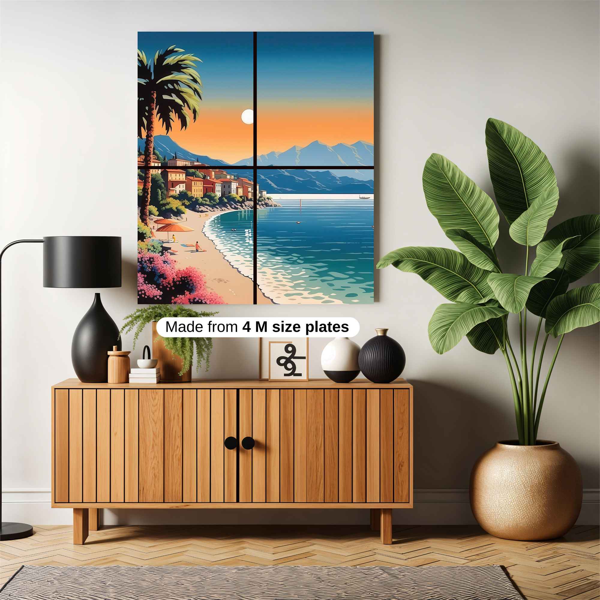 Sunset Serenity Safe Wall Magnetic / M