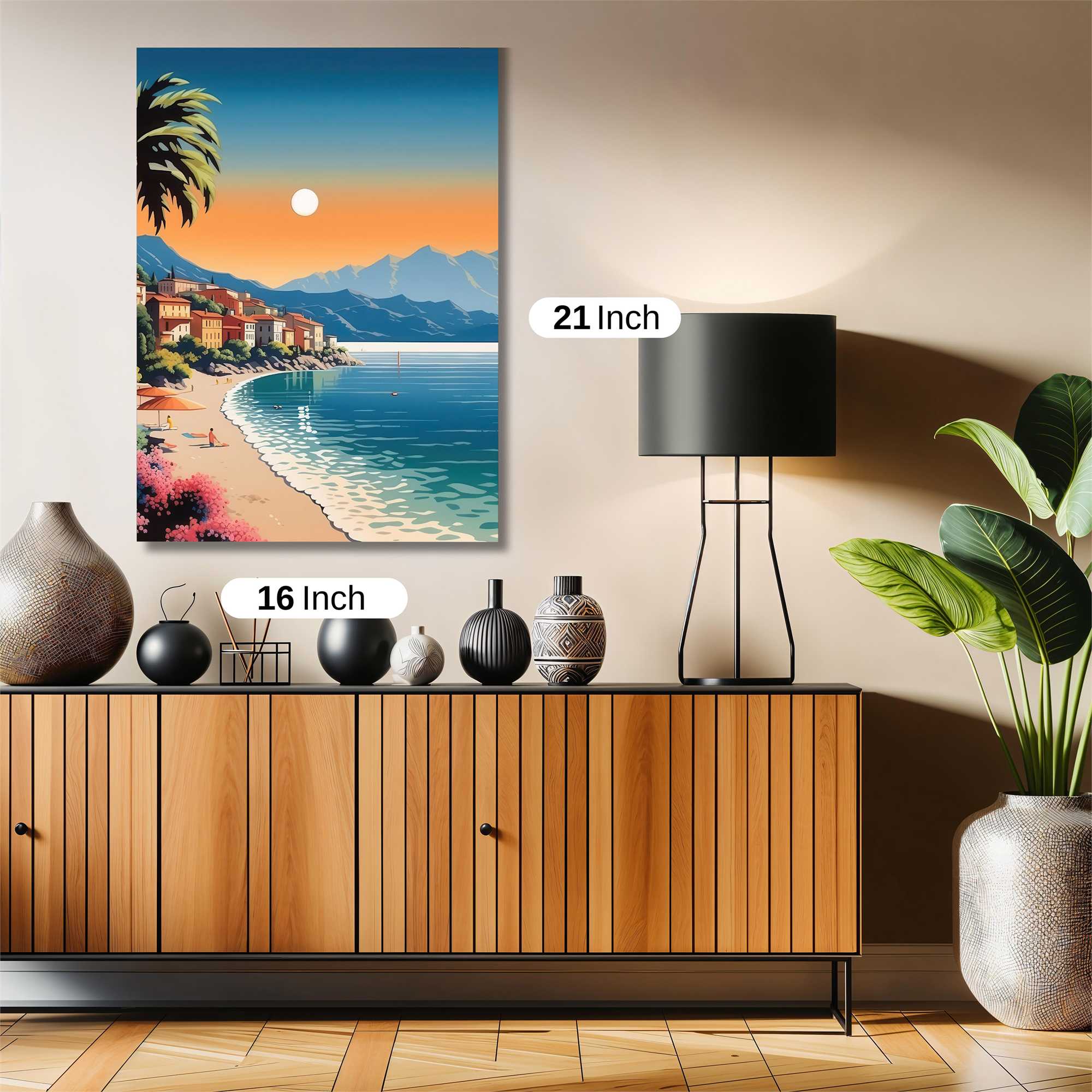Sunset Serenity Safe Wall Magnetic / M