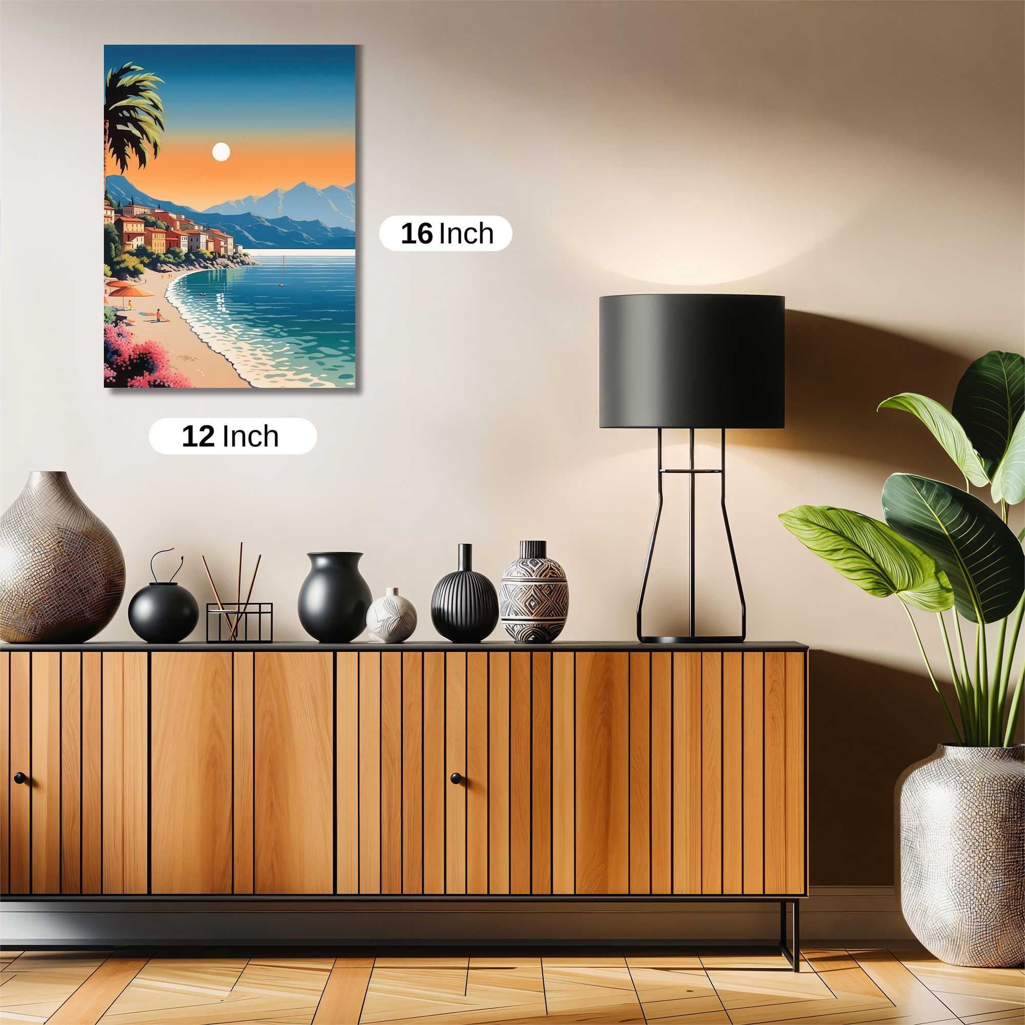 Sunset Serenity Safe Wall Magnetic / M