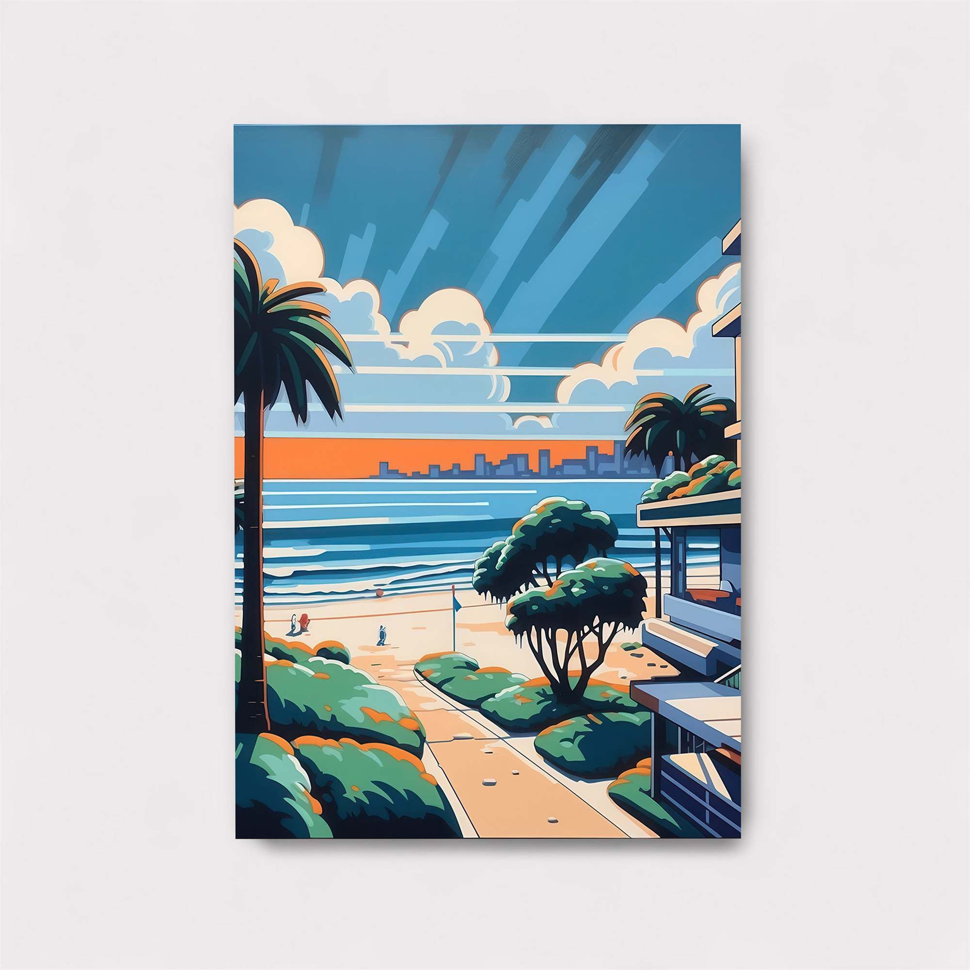 Sunset Serenity Safe Wall Magnetic / M