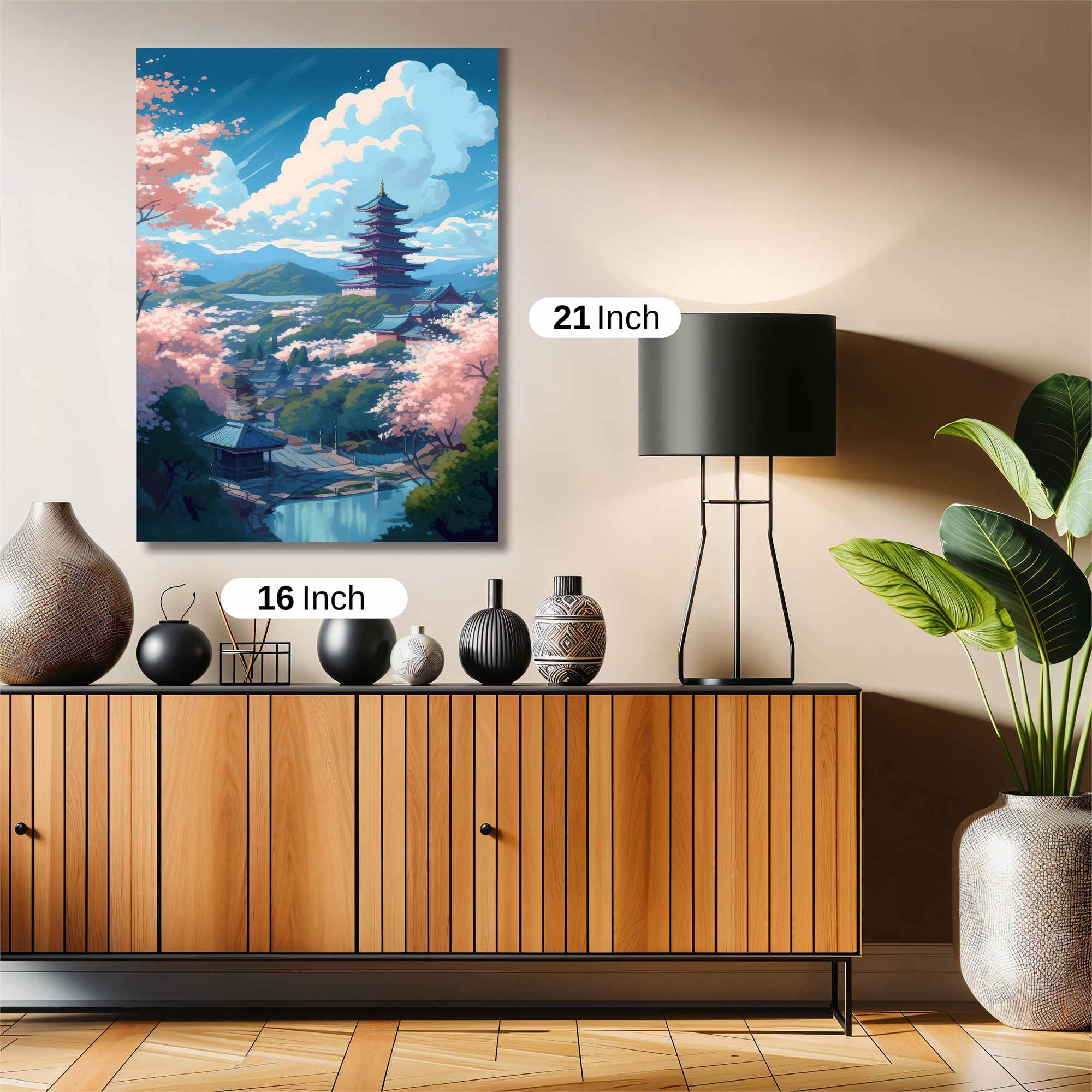 Pagoda Serenity Safe Wall Magnetic / M