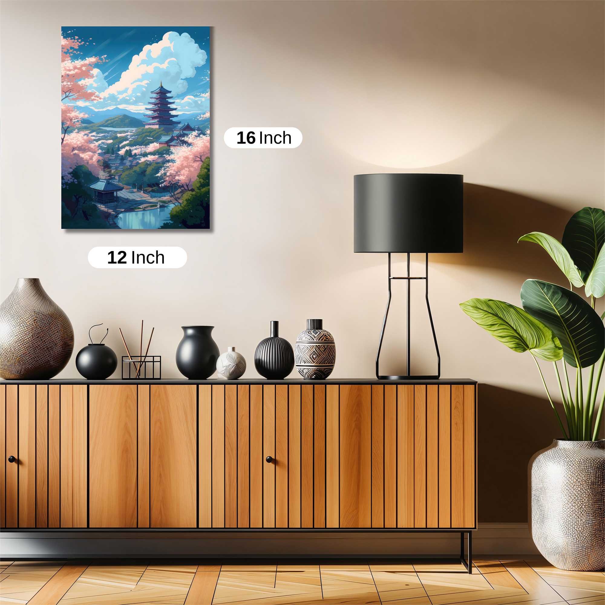 Pagoda Serenity Safe Wall Magnetic / M