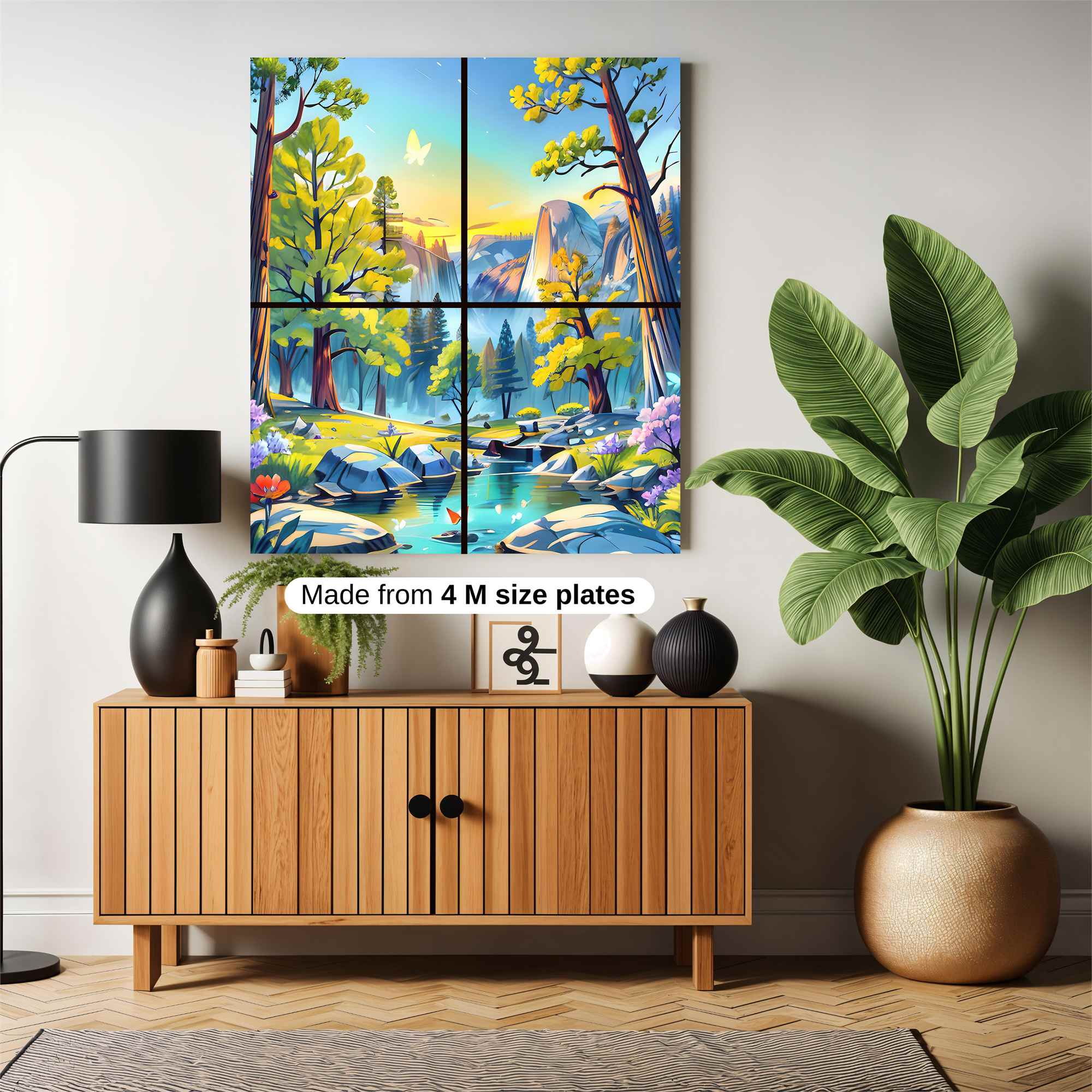 Yosemite Serenity Safe Wall Magnetic / M