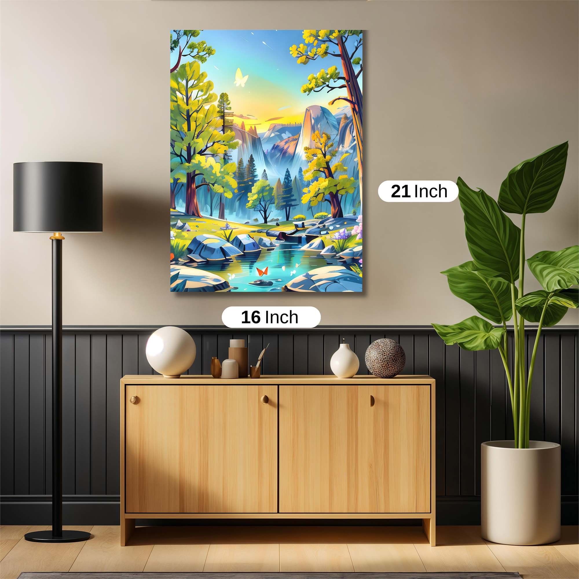 Yosemite Serenity Safe Wall Magnetic / M