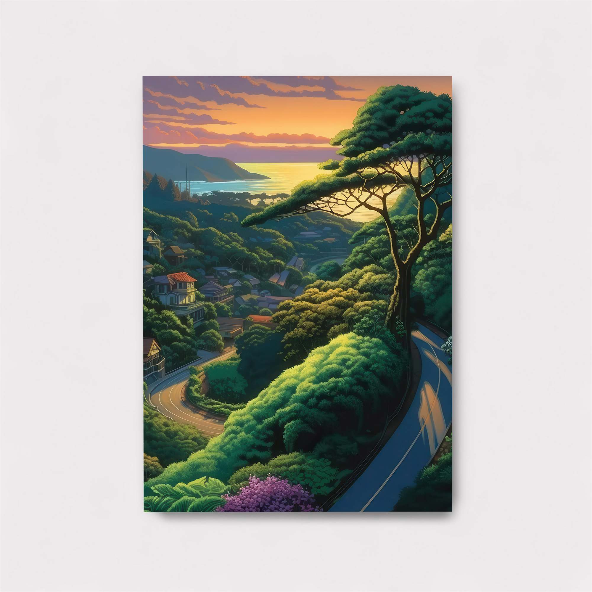 Sunset Serenity Safe Wall Magnetic / M