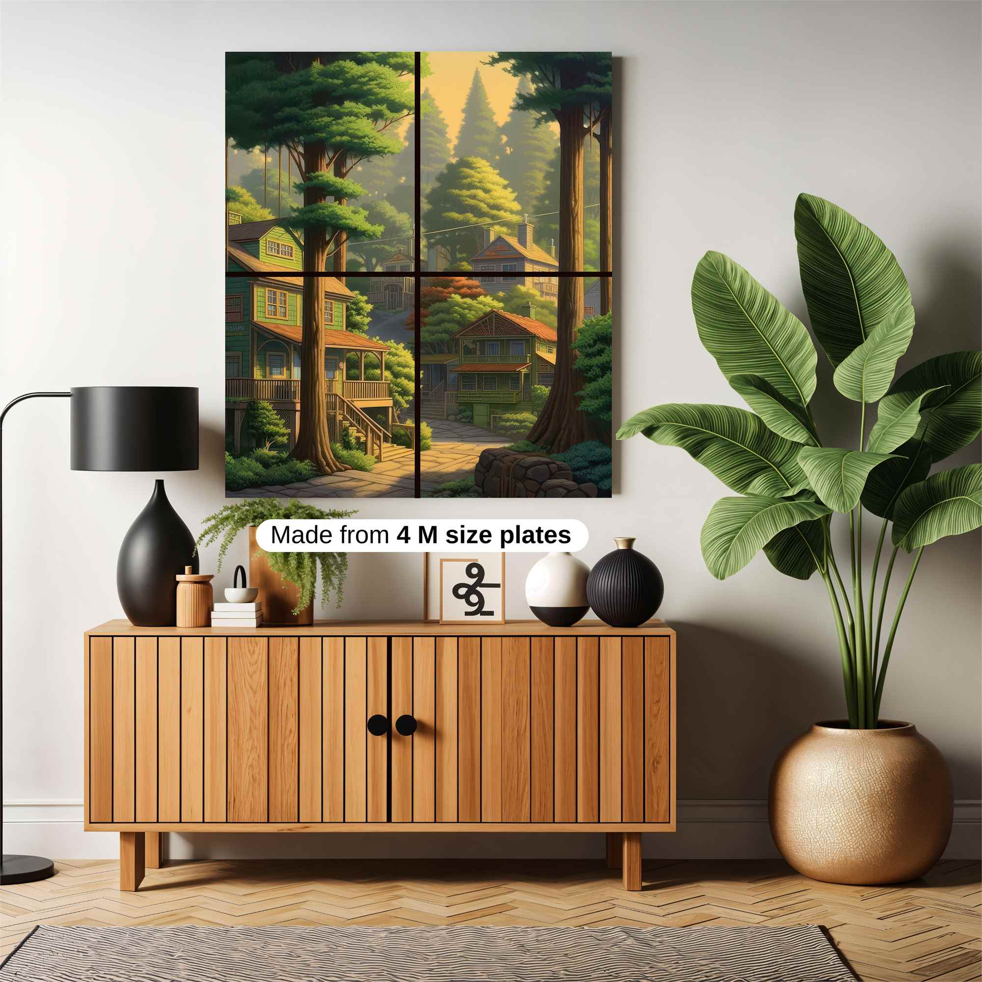 Forest Serenity Safe Wall Magnetic / M