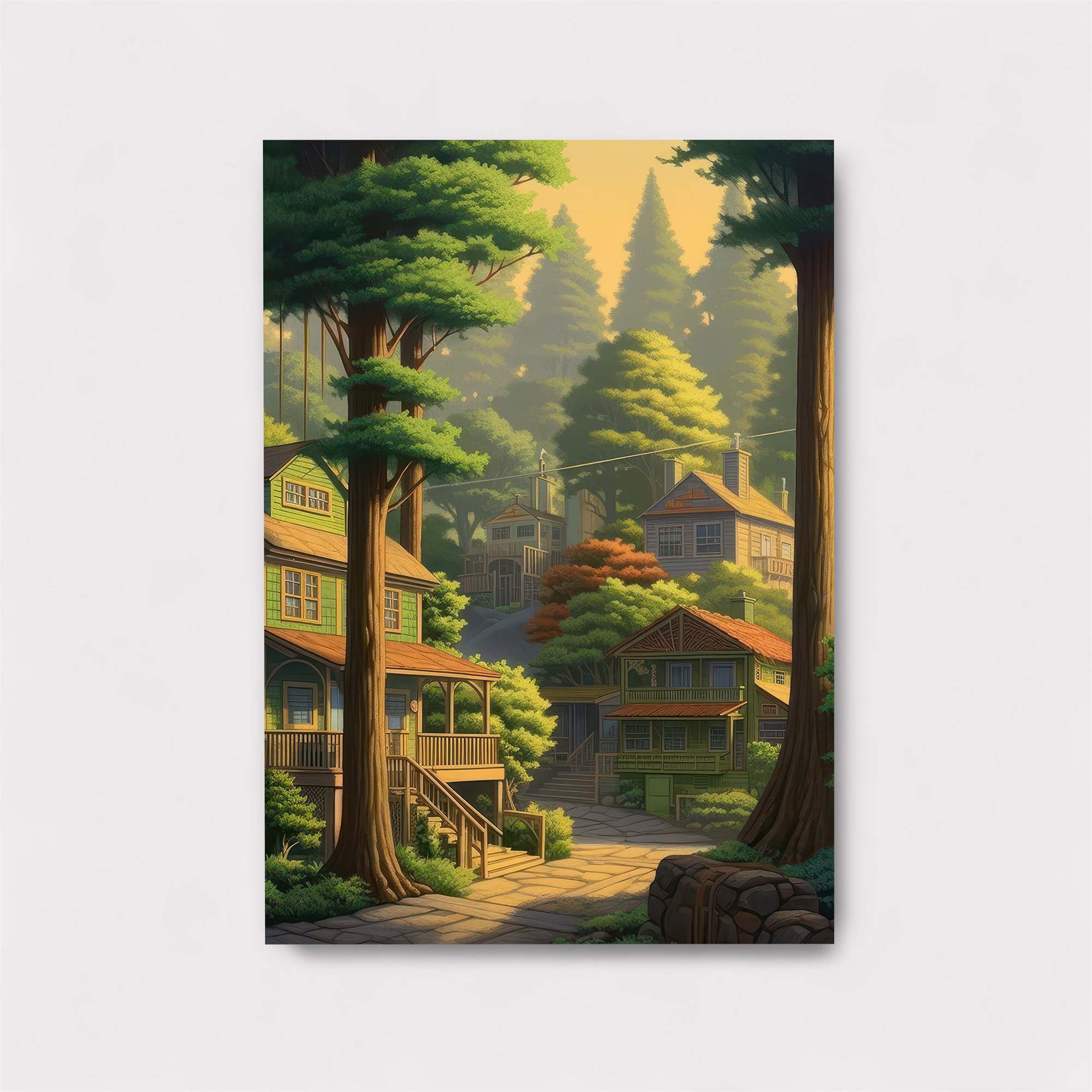 Forest Serenity Safe Wall Magnetic / M