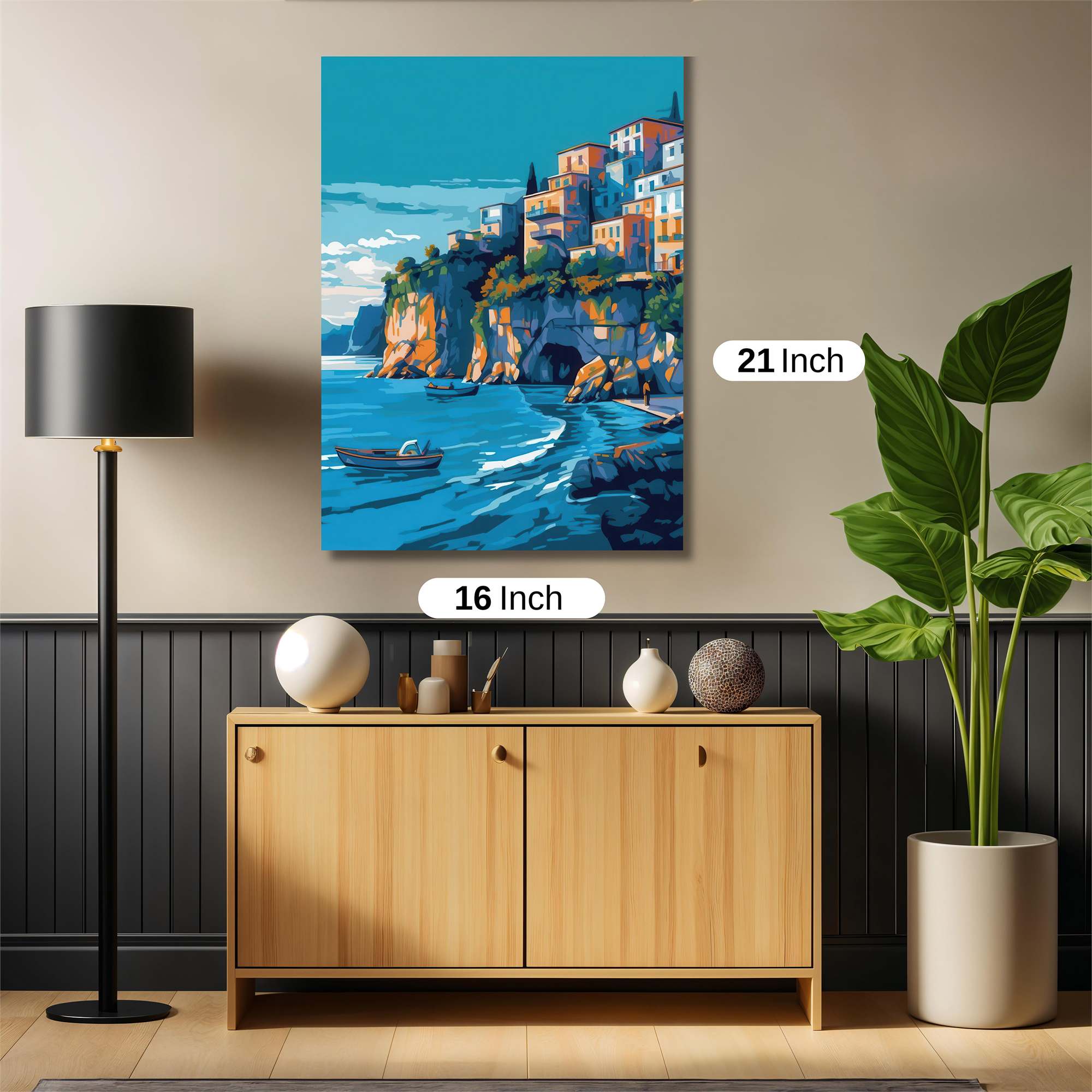 Positano Serenity Safe Wall Magnetic / M