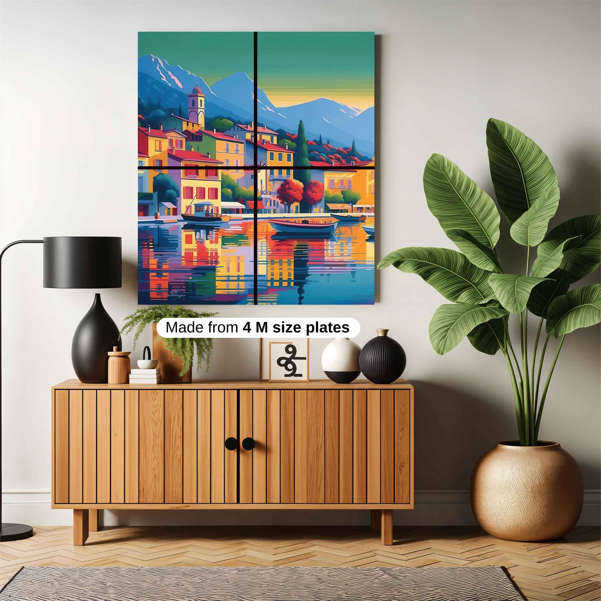 Lakeside Serenity Safe Wall Magnetic / M