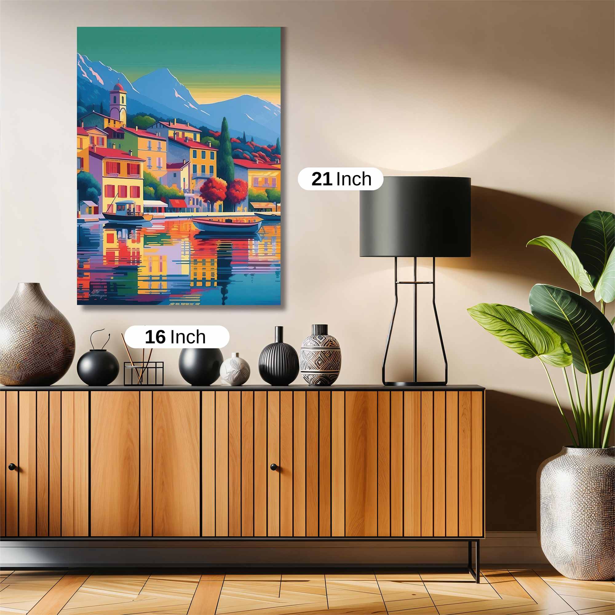 Lakeside Serenity Safe Wall Magnetic / M