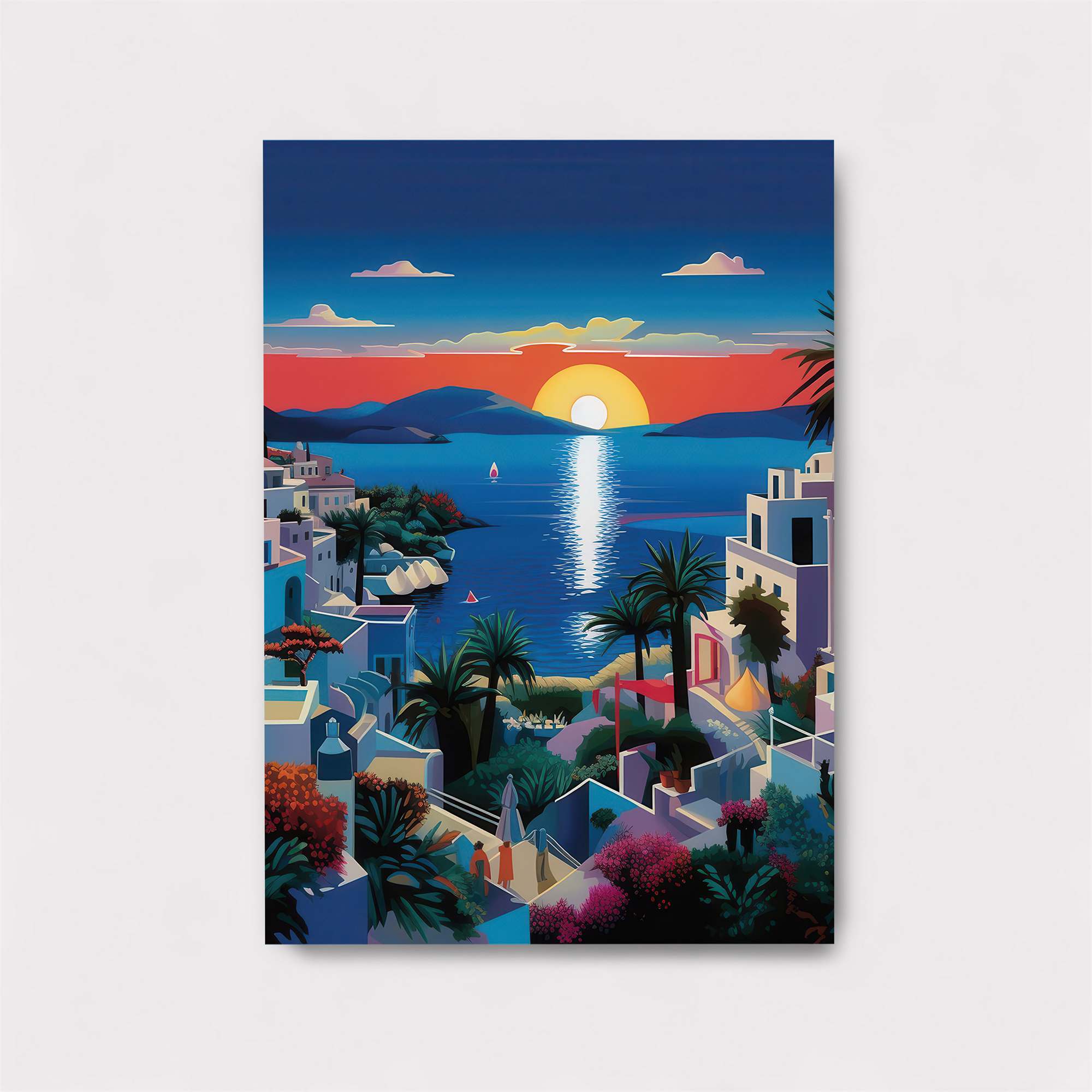 Santorini Serenity Safe Wall Magnetic / M