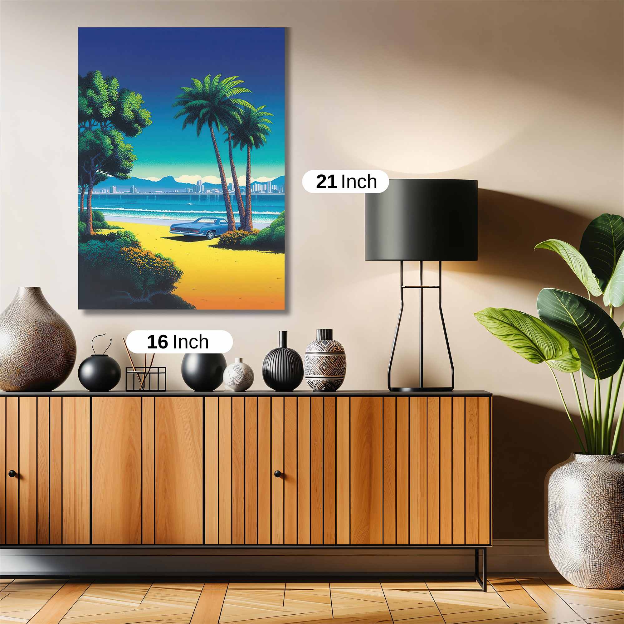 Beach Bliss Safe Wall Magnetic / M