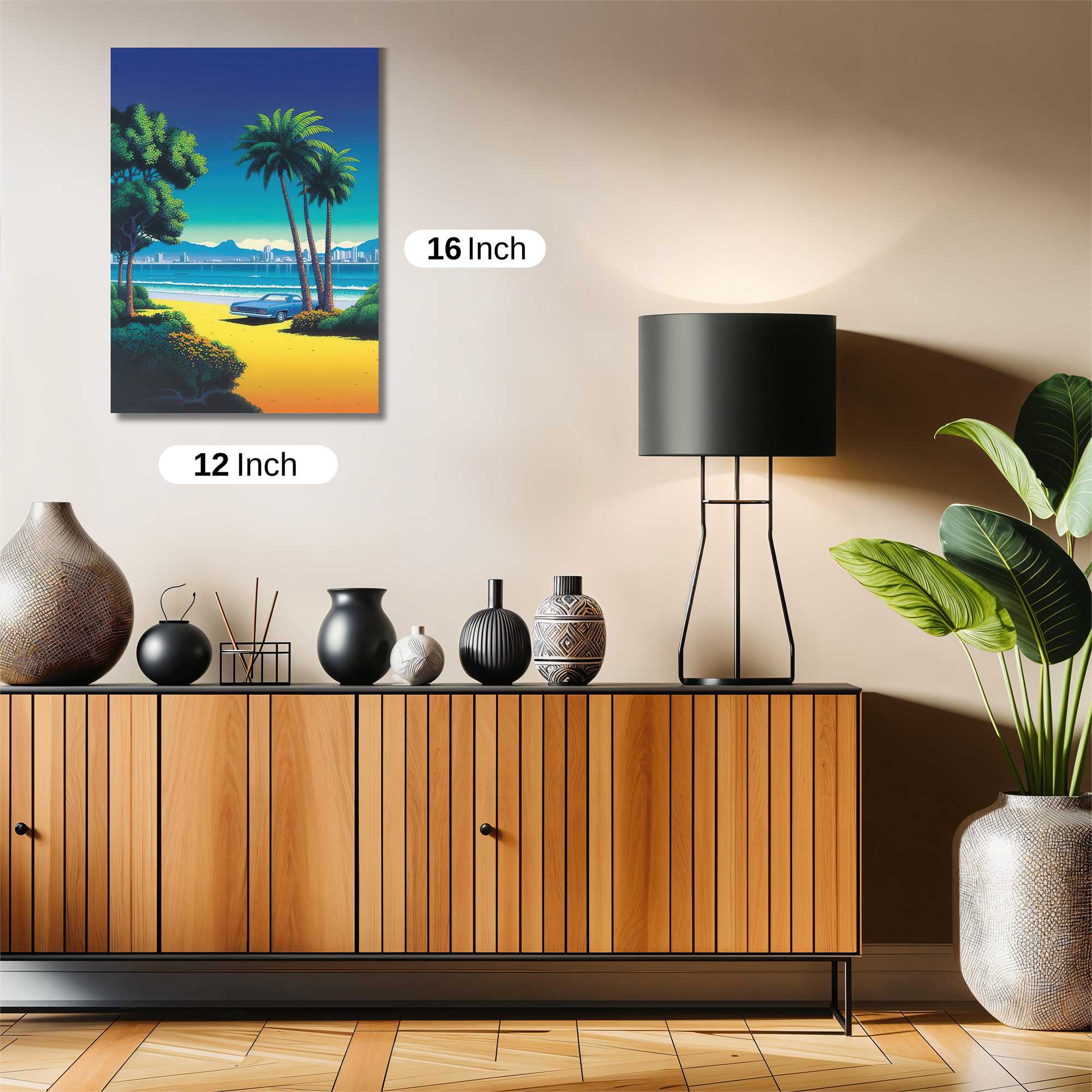 Beach Bliss Safe Wall Magnetic / M