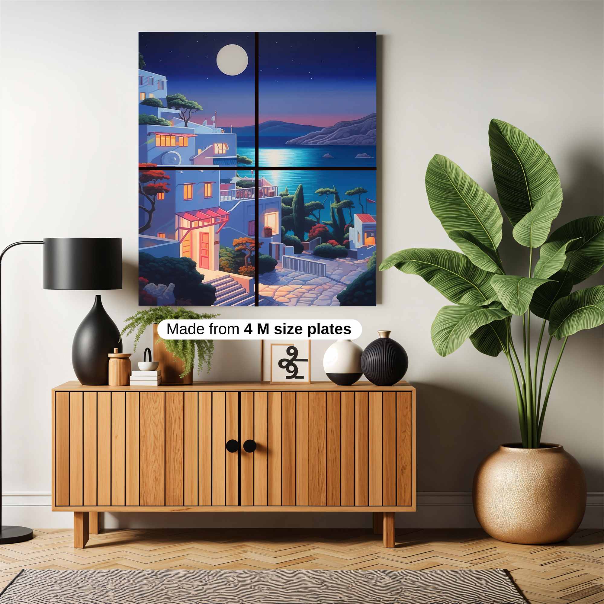 Moonlit Serenity Safe Wall Magnetic / M