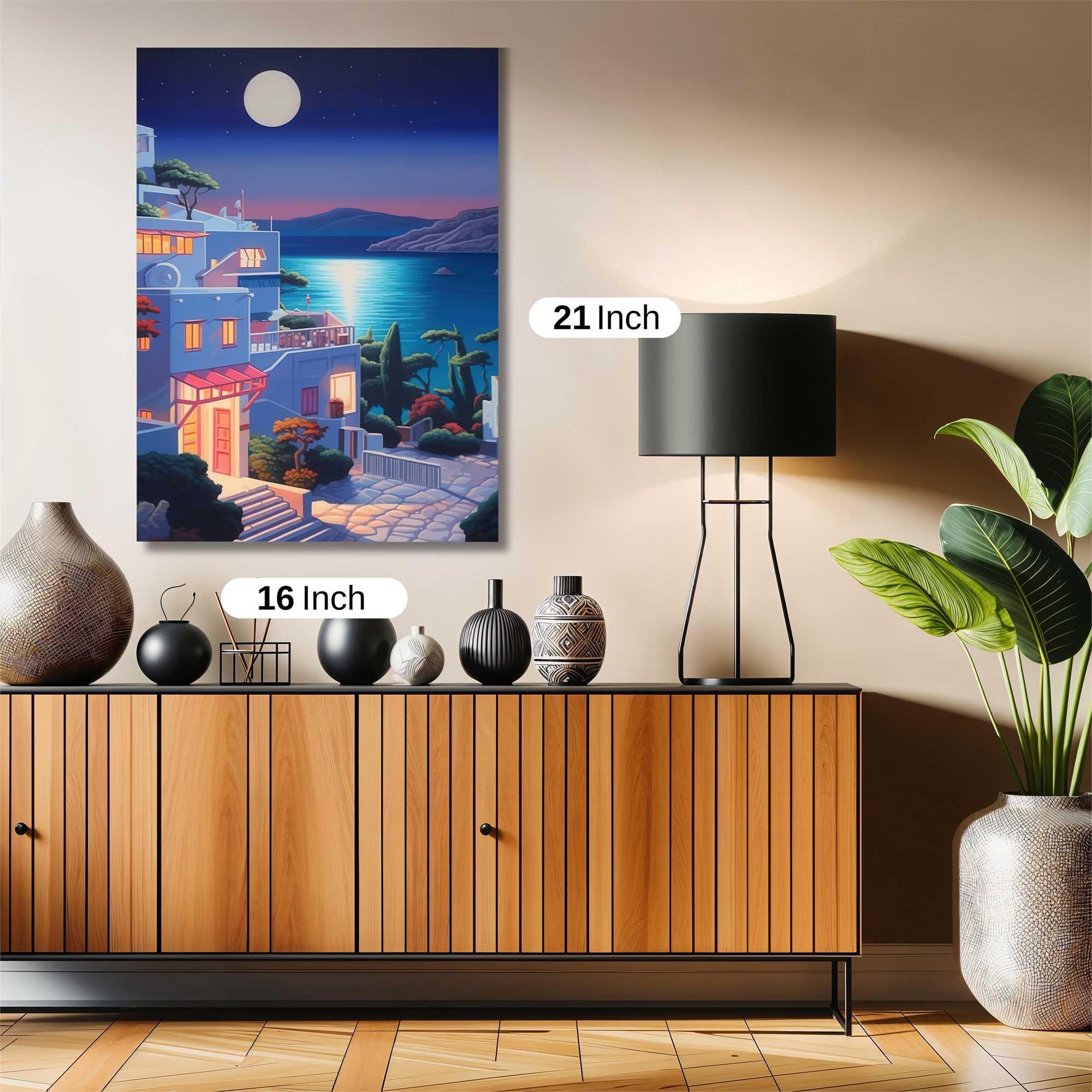 Moonlit Serenity Safe Wall Magnetic / M