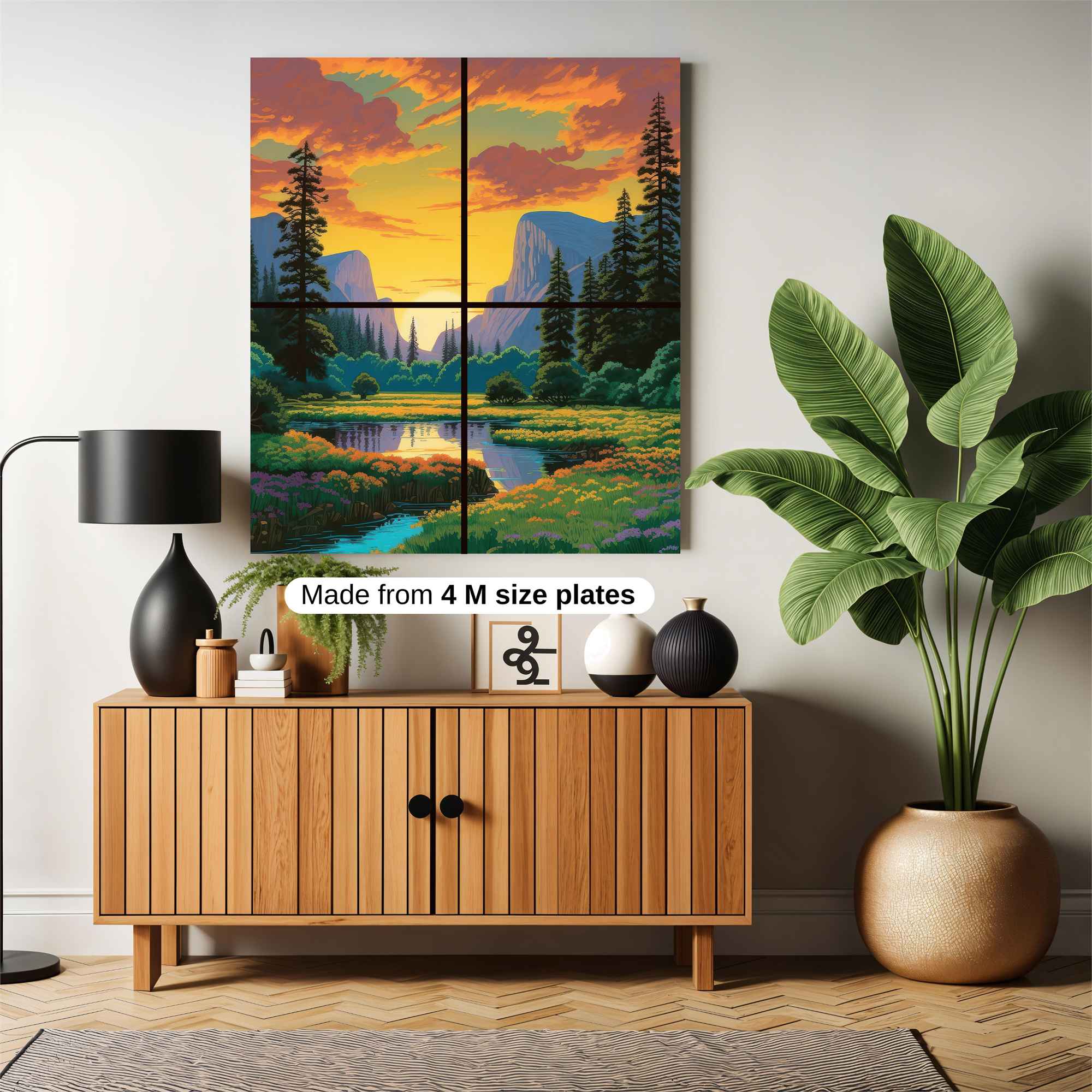 Yosemite Serenity Safe Wall Magnetic / M