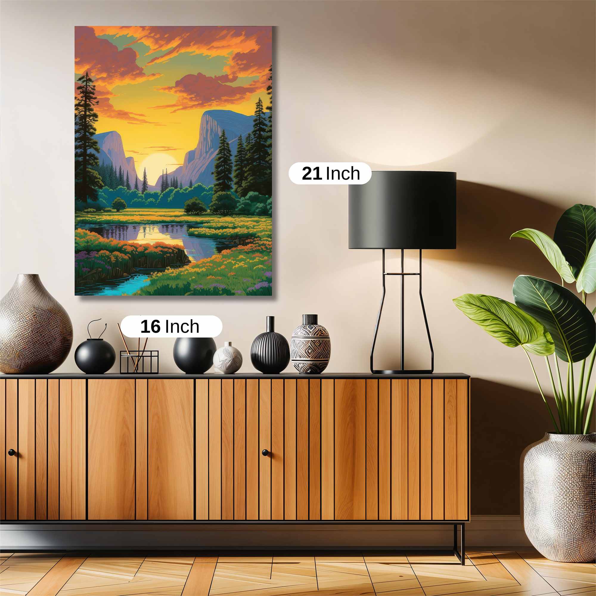 Yosemite Serenity Safe Wall Magnetic / M