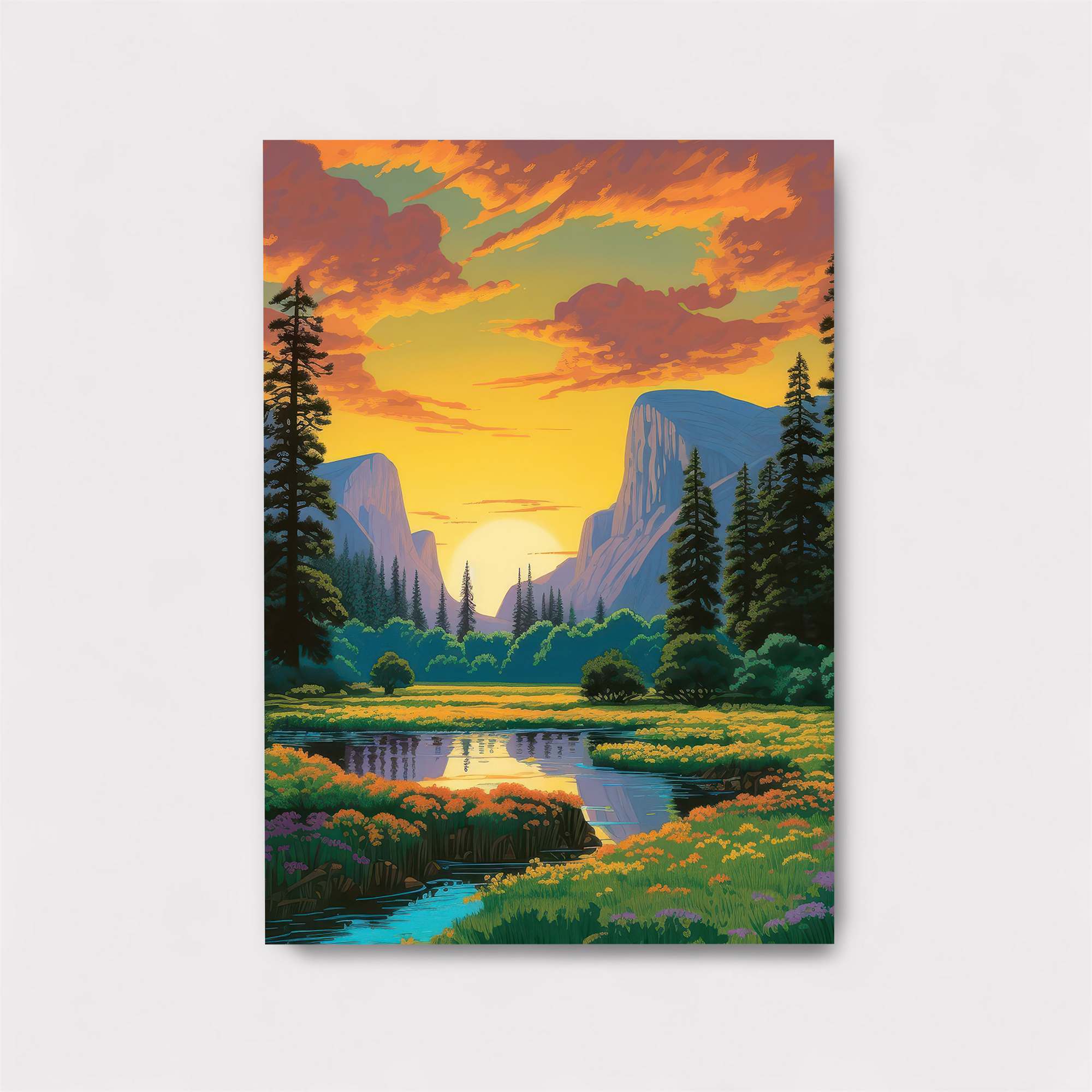 Yosemite Serenity Safe Wall Magnetic / M