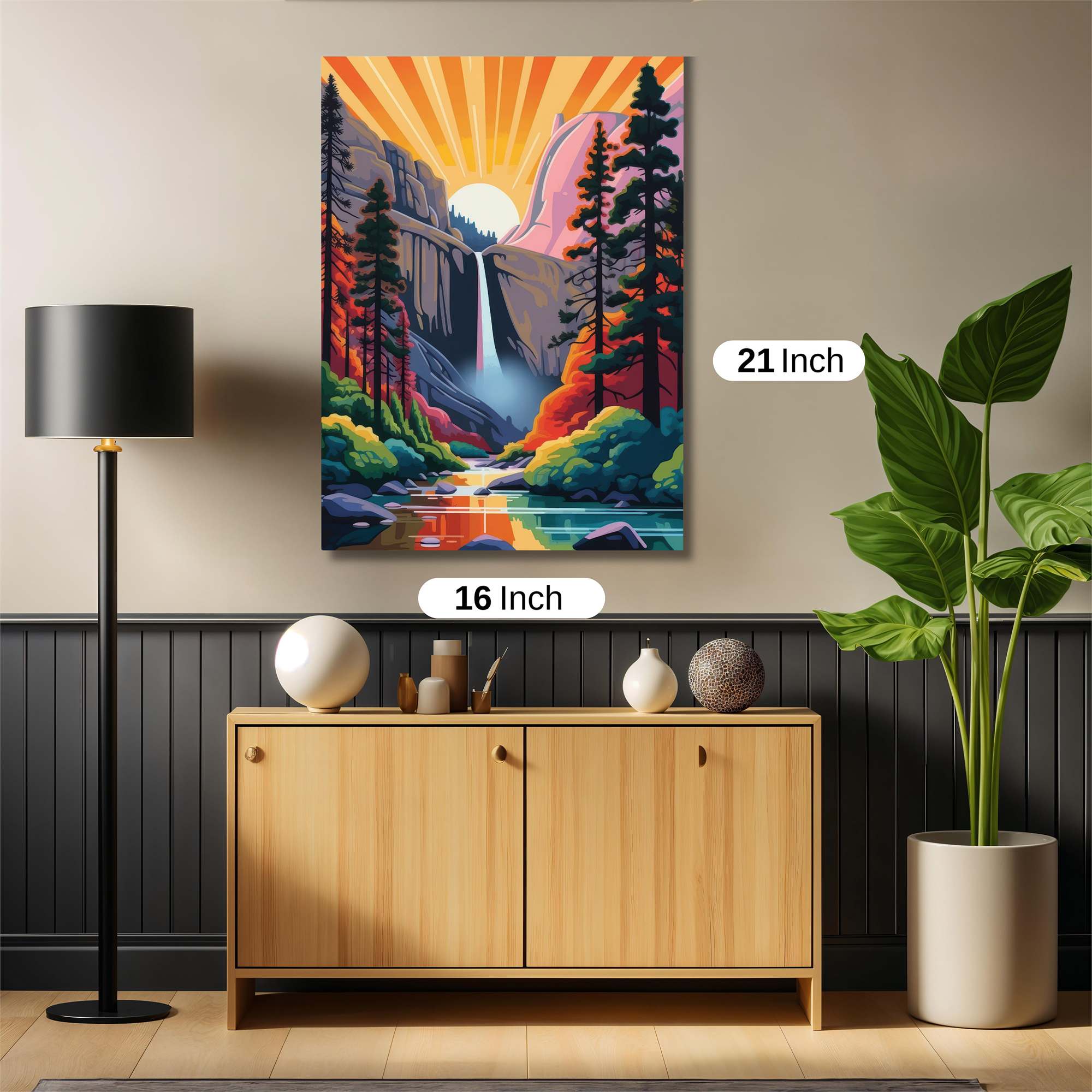 Yosemite Radiant Safe Wall Magnetic / M