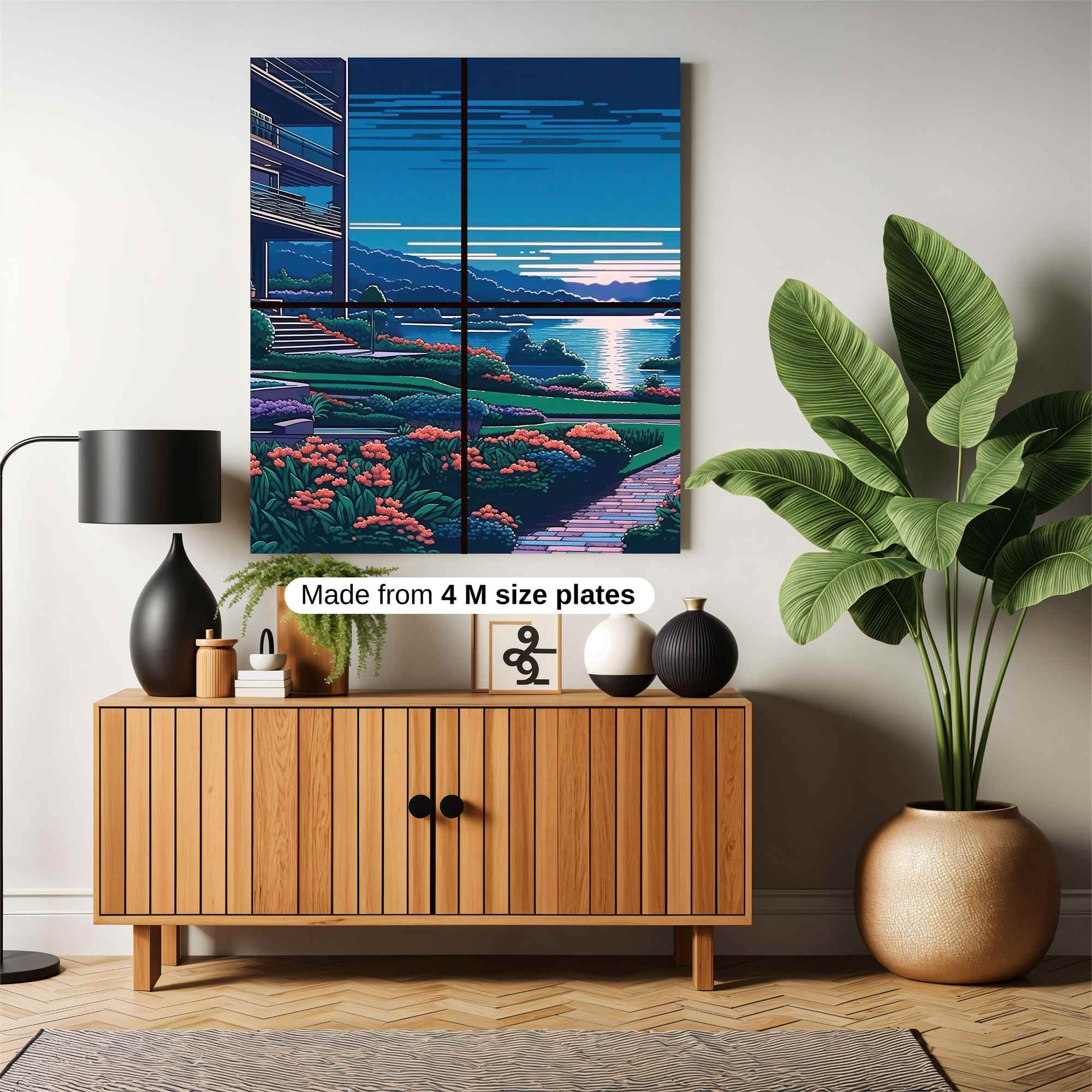 Sunset Serenity Safe Wall Magnetic / M