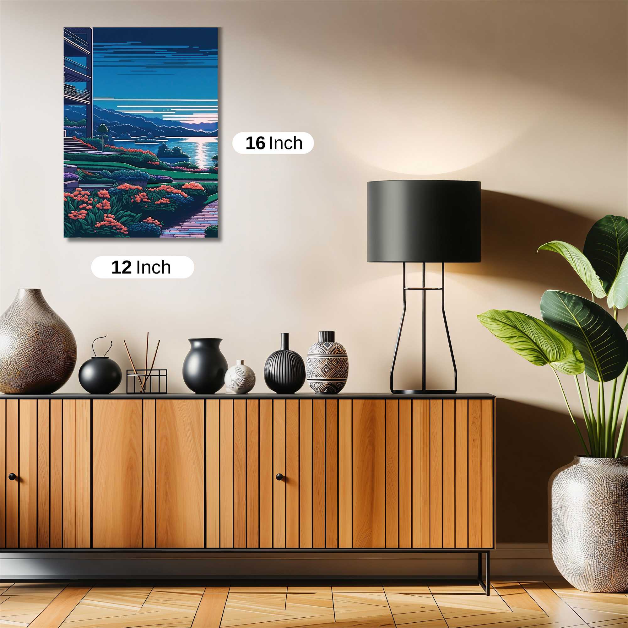 Sunset Serenity Safe Wall Magnetic / M