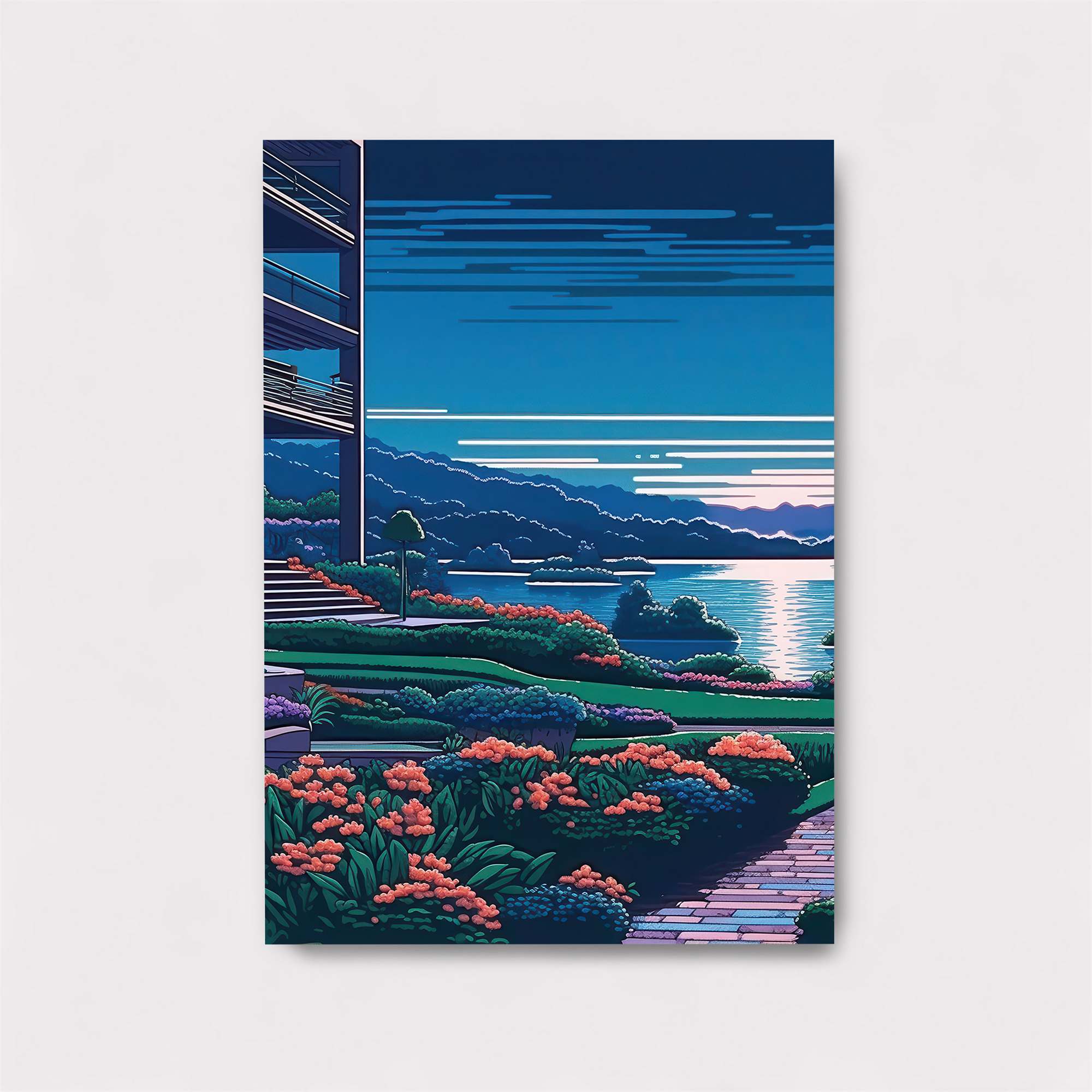 Sunset Serenity Safe Wall Magnetic / M