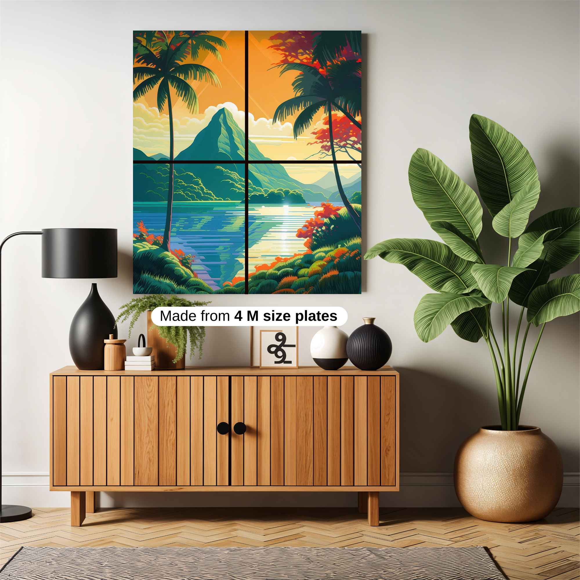 Bali Bliss Safe Wall Magnetic / M