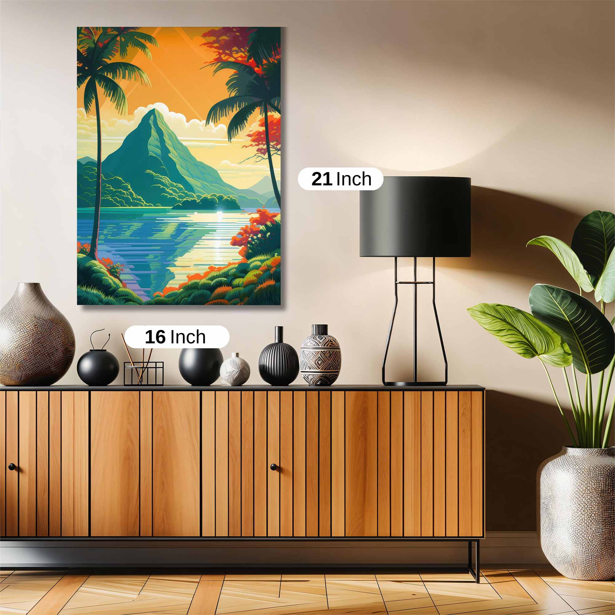 Bali Bliss Safe Wall Magnetic / M