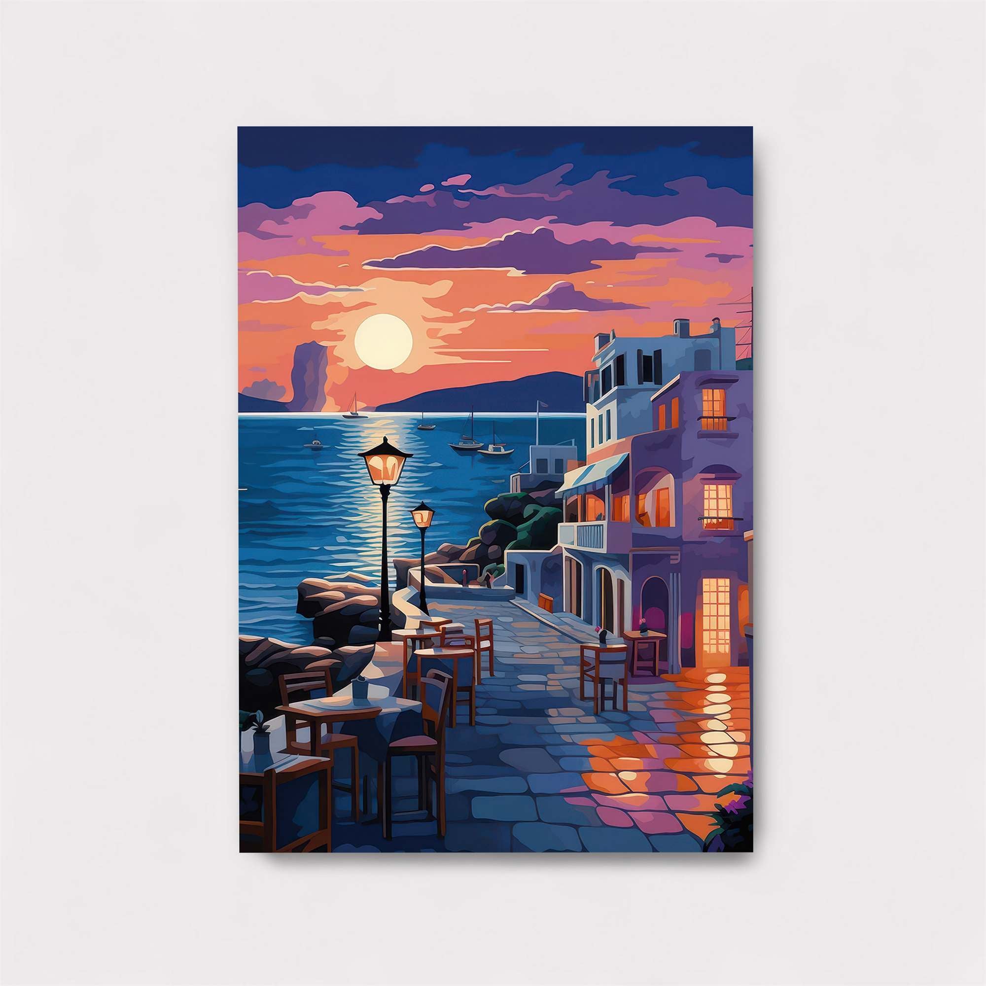 Mediterranean Serenity Safe Wall Magnetic / M