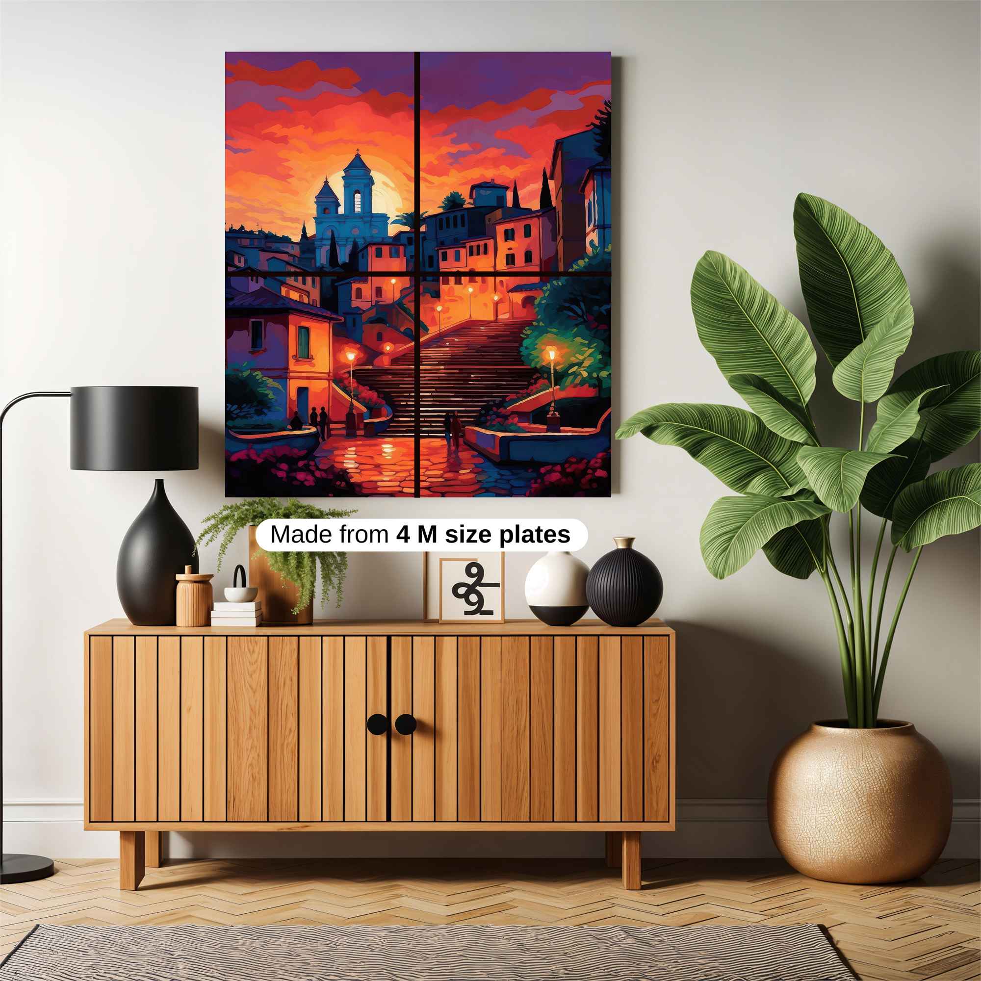 Sunset Serenity Safe Wall Magnetic / M