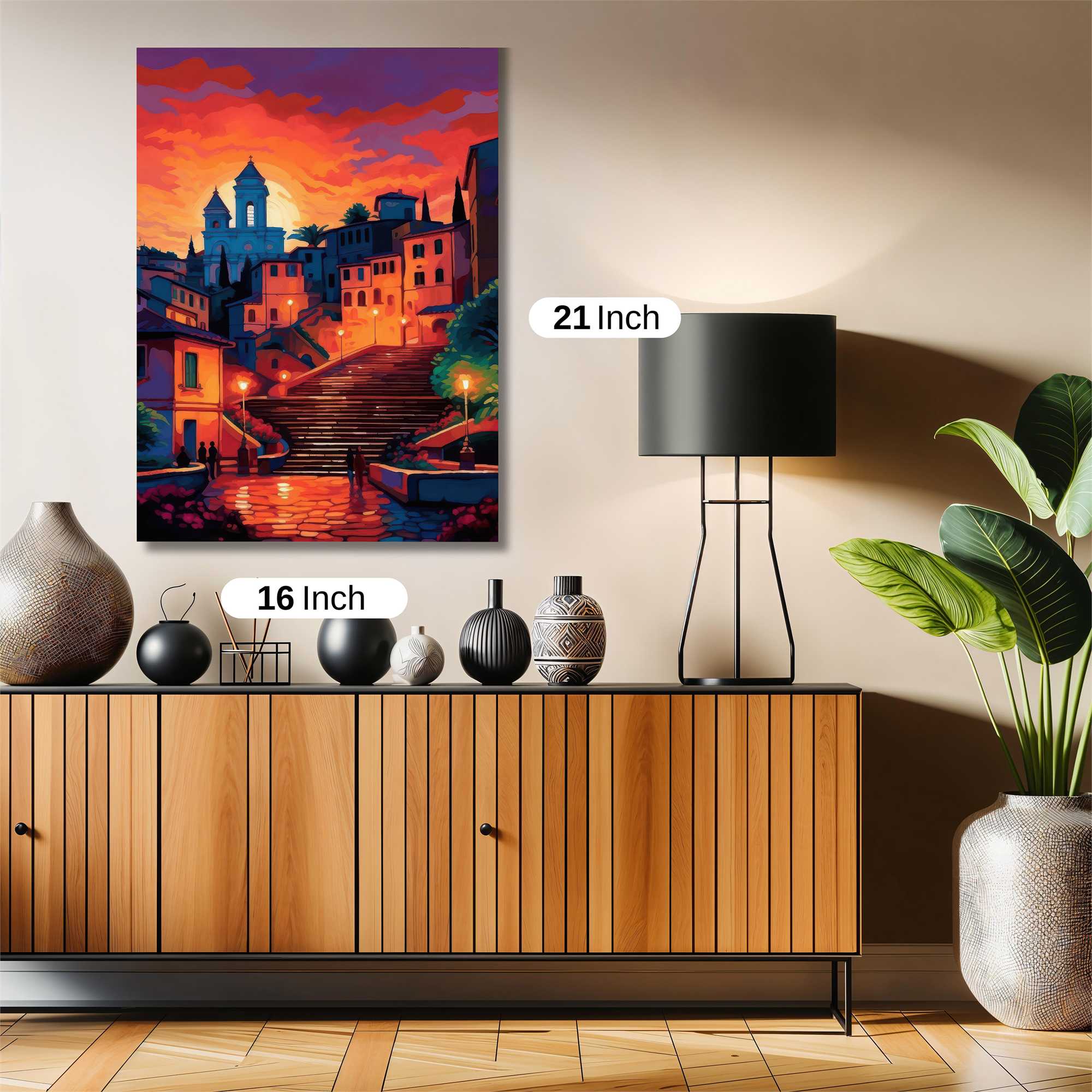 Sunset Serenity Safe Wall Magnetic / M