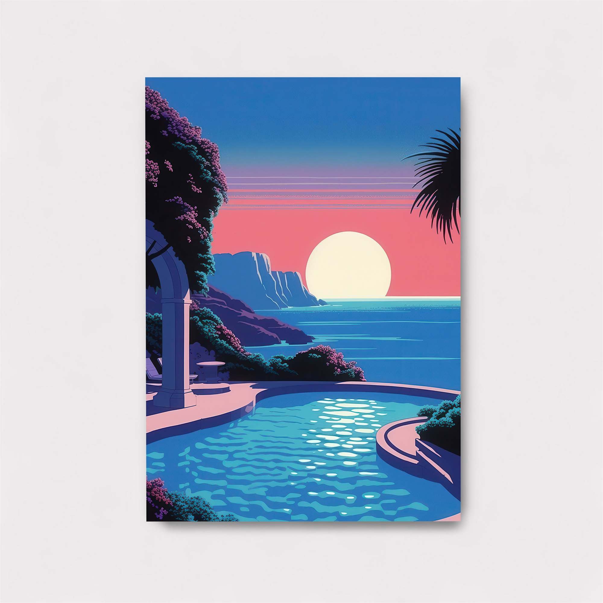 Sunset Serenity Safe Wall Magnetic / M