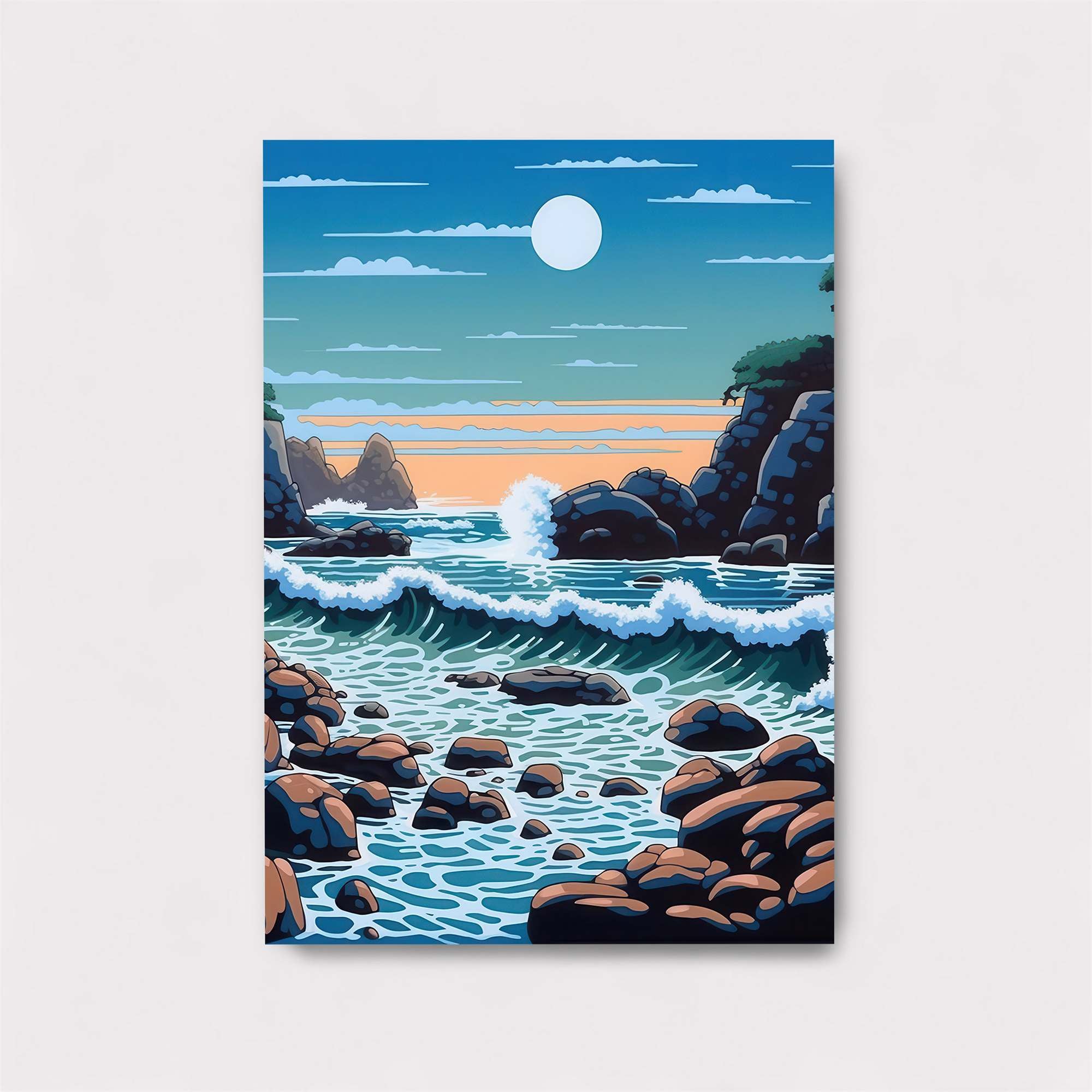 Moonlit Serenity Safe Wall Magnetic / M