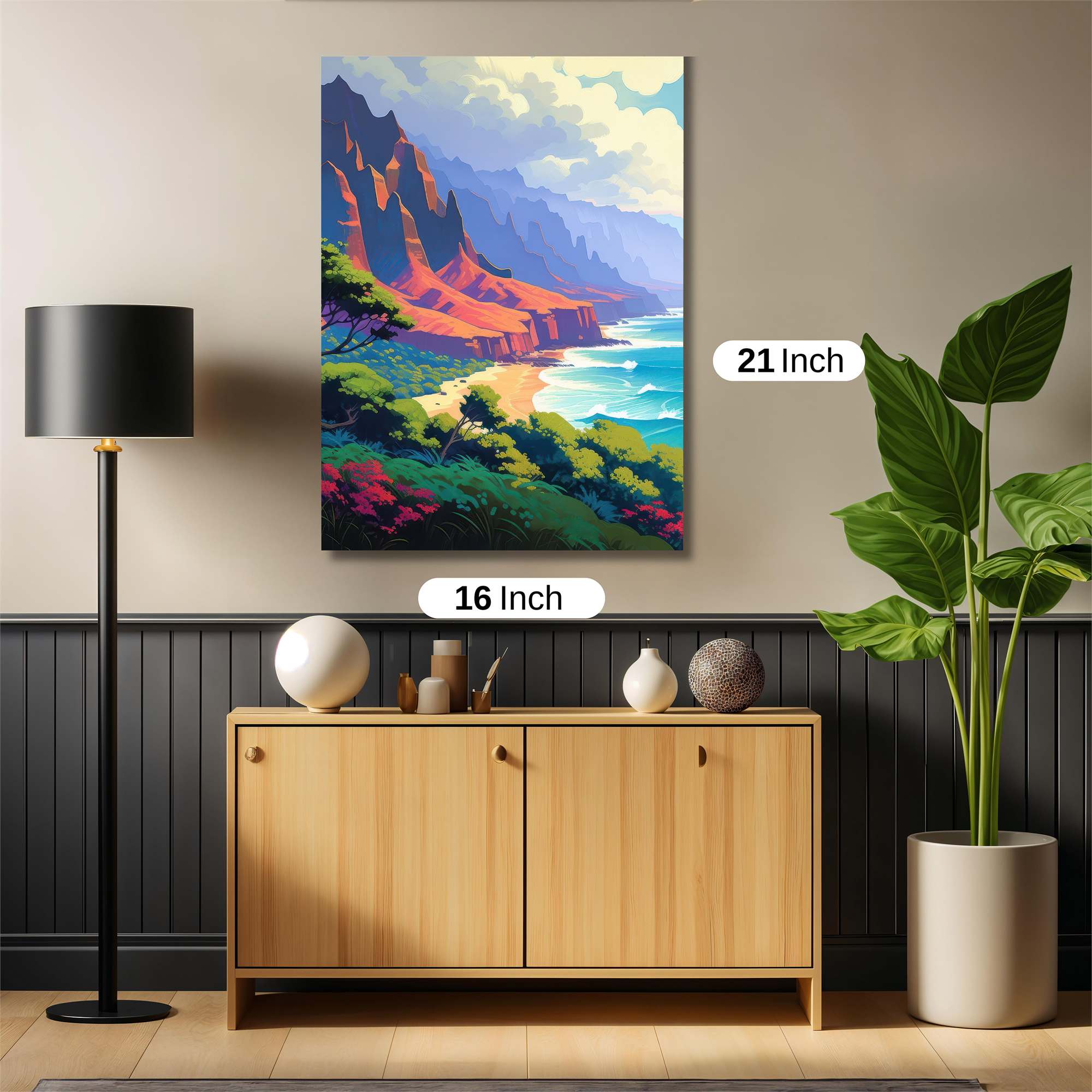 NaPali Serenity Safe Wall Magnetic / M