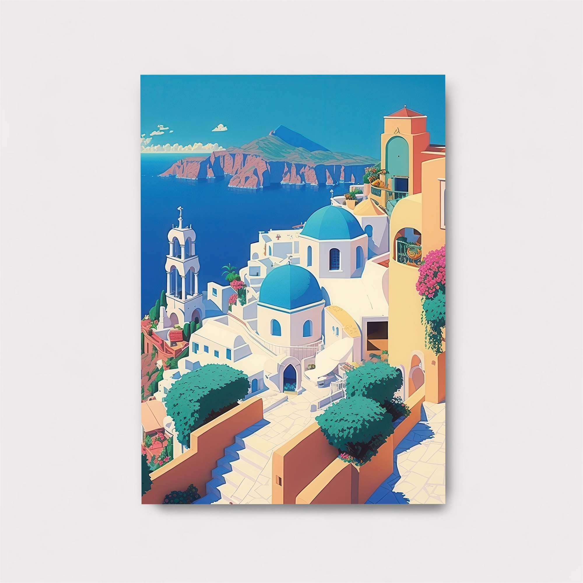 Santorini Serenity Safe Wall Magnetic / M