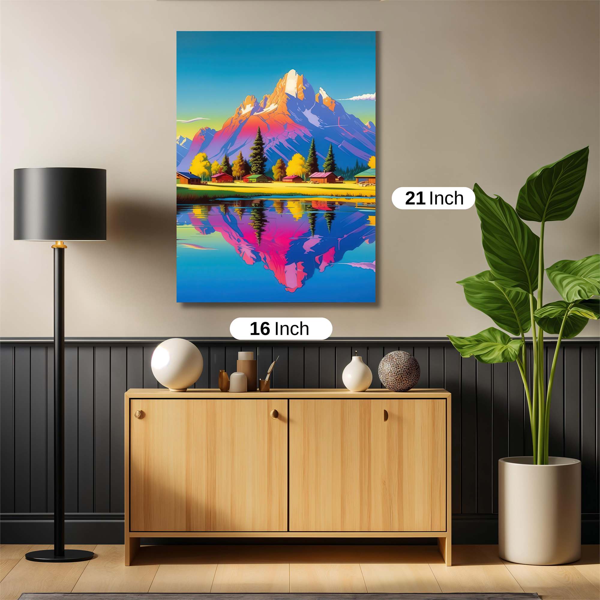 Teton Tranquility Safe Wall Magnetic / M