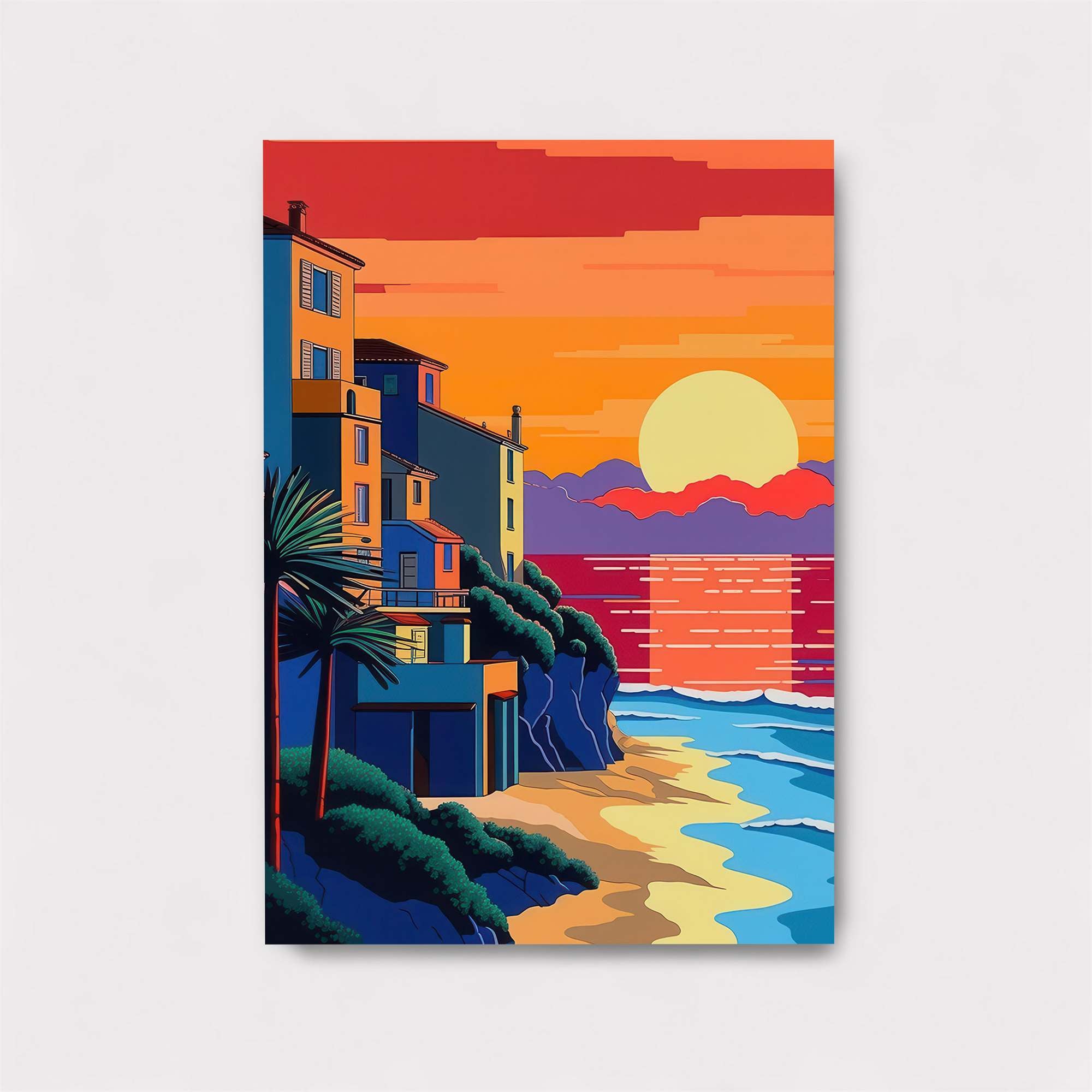 Sunset Serenity Safe Wall Magnetic / M