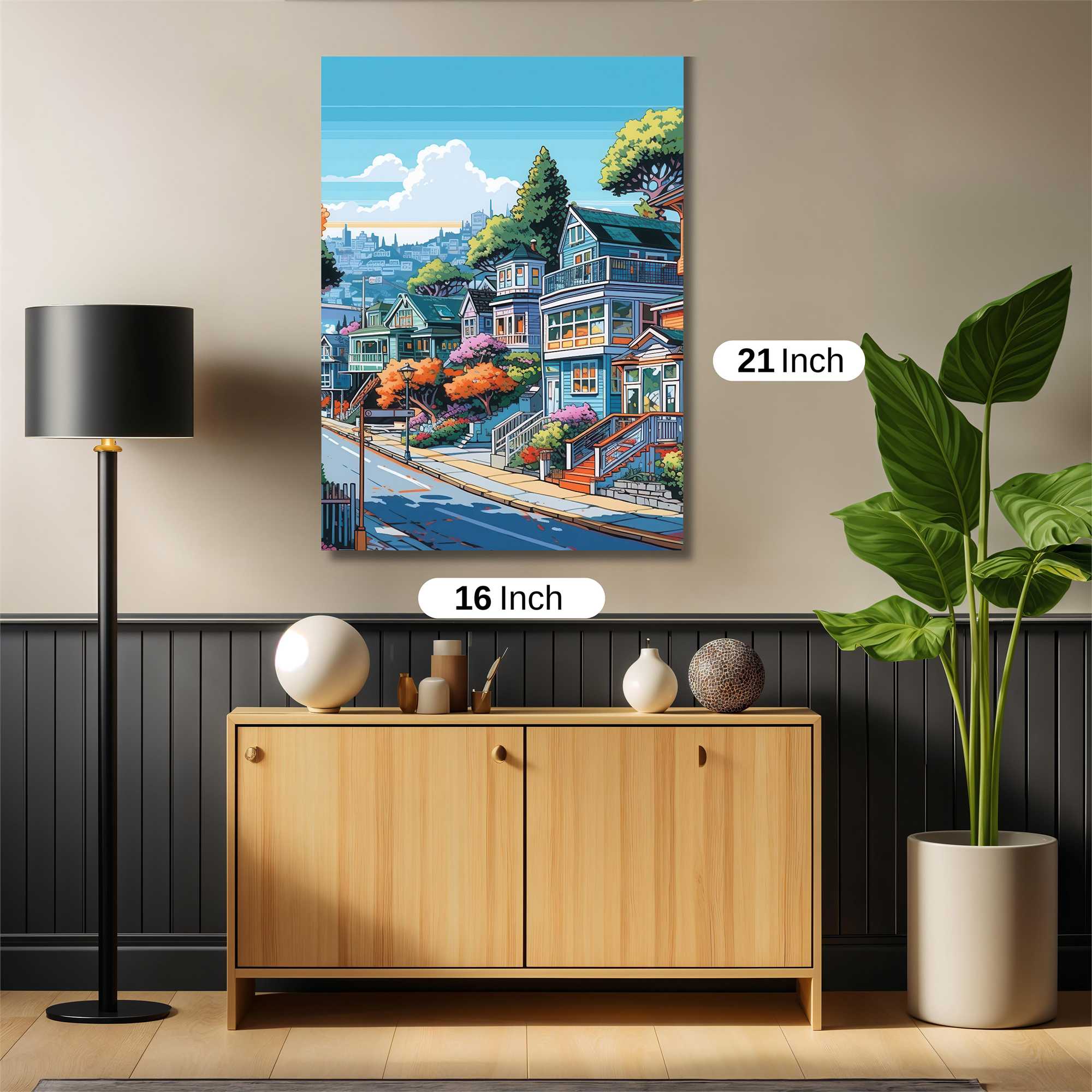 Hillside Harmony Safe Wall Magnetic / M