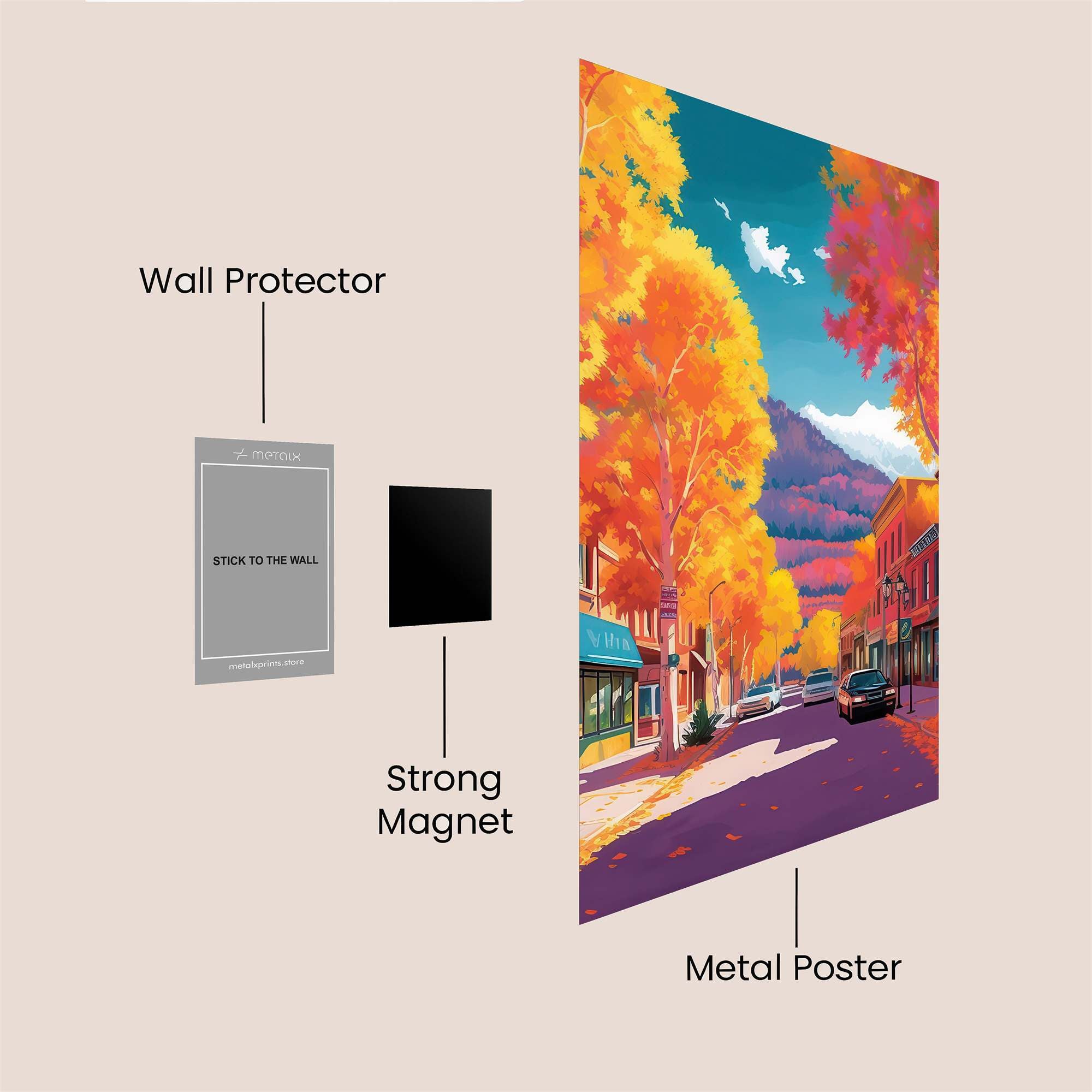 Autumn Bliss Safe Wall Magnetic / M