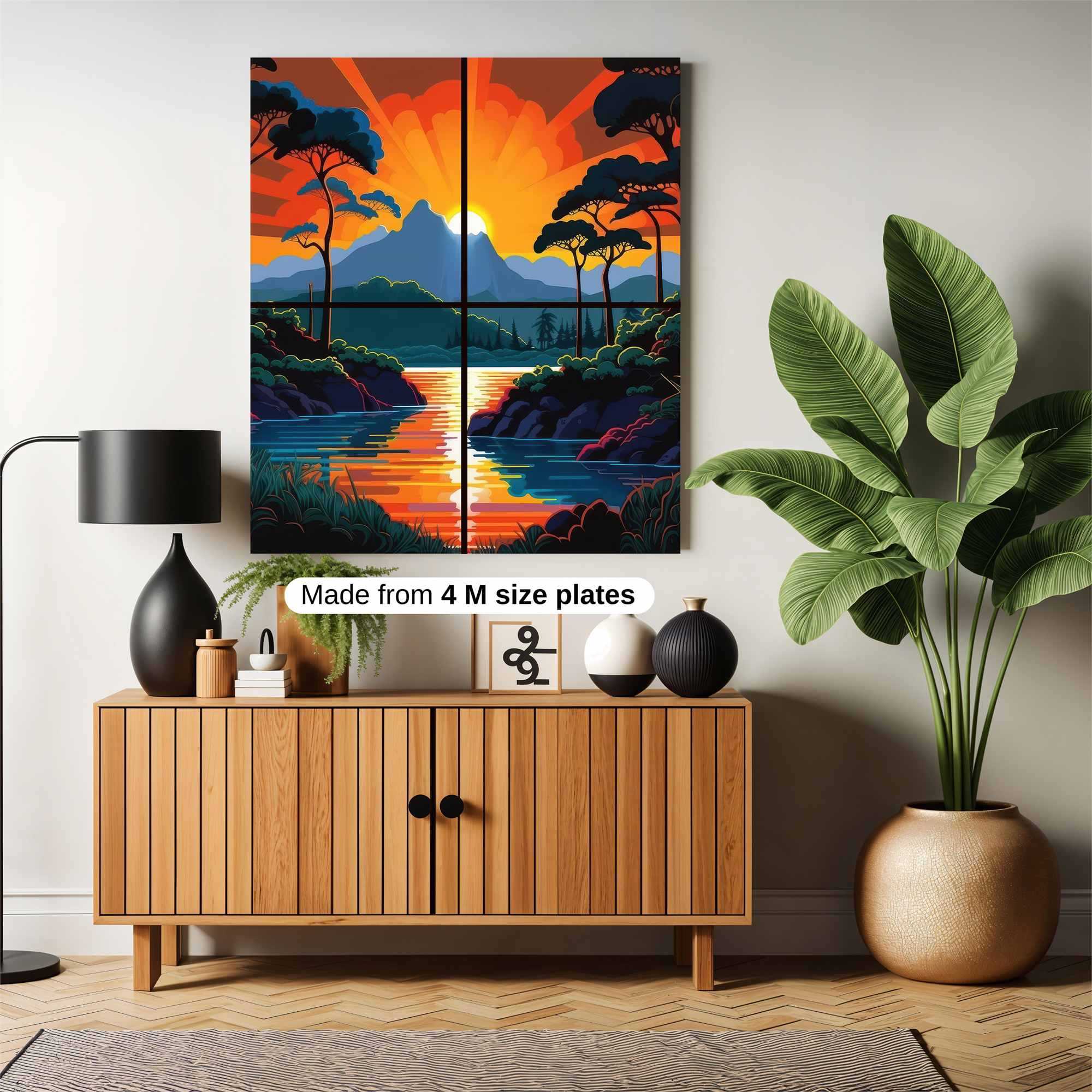 Sunrise Serenity Safe Wall Magnetic / M