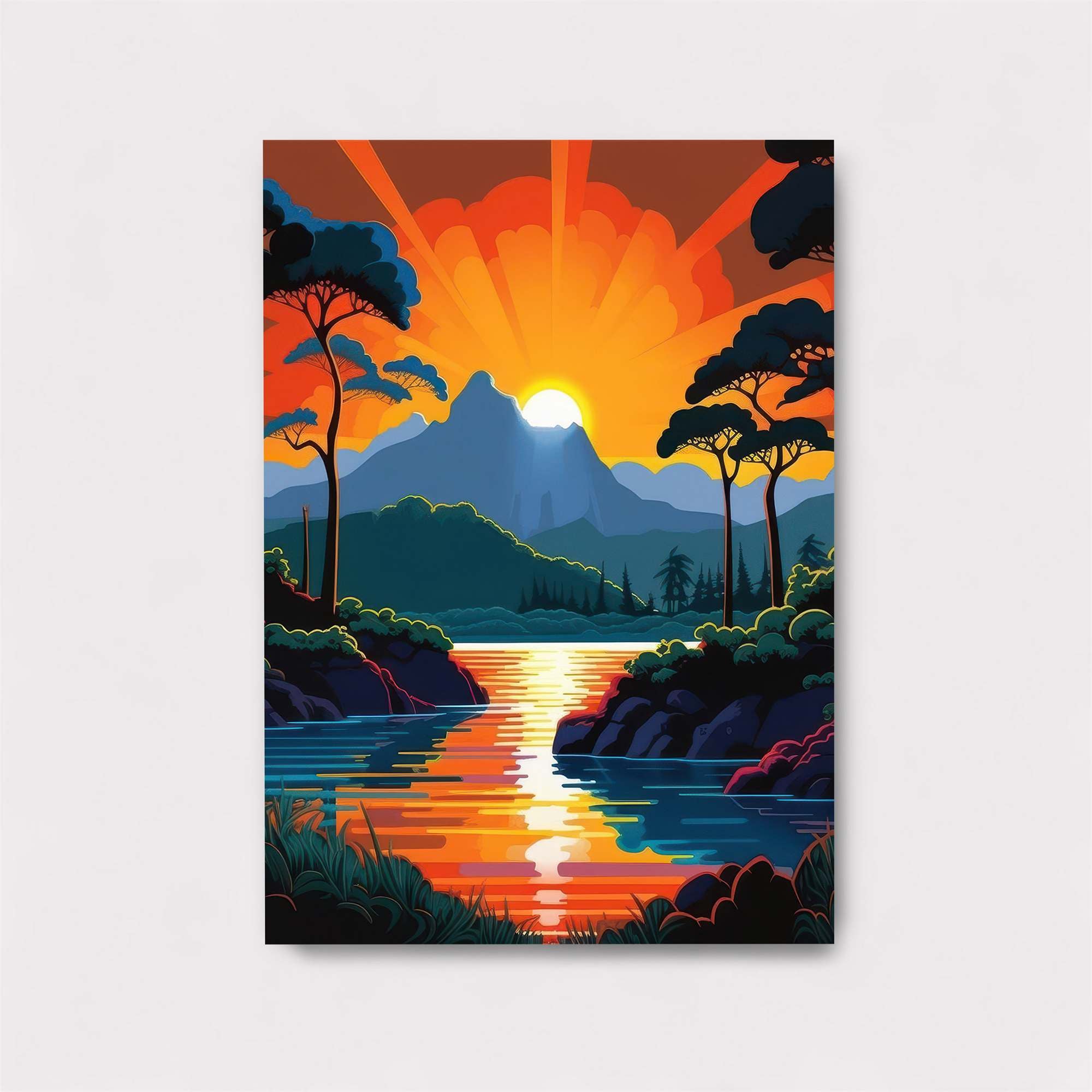 Sunrise Serenity Safe Wall Magnetic / M