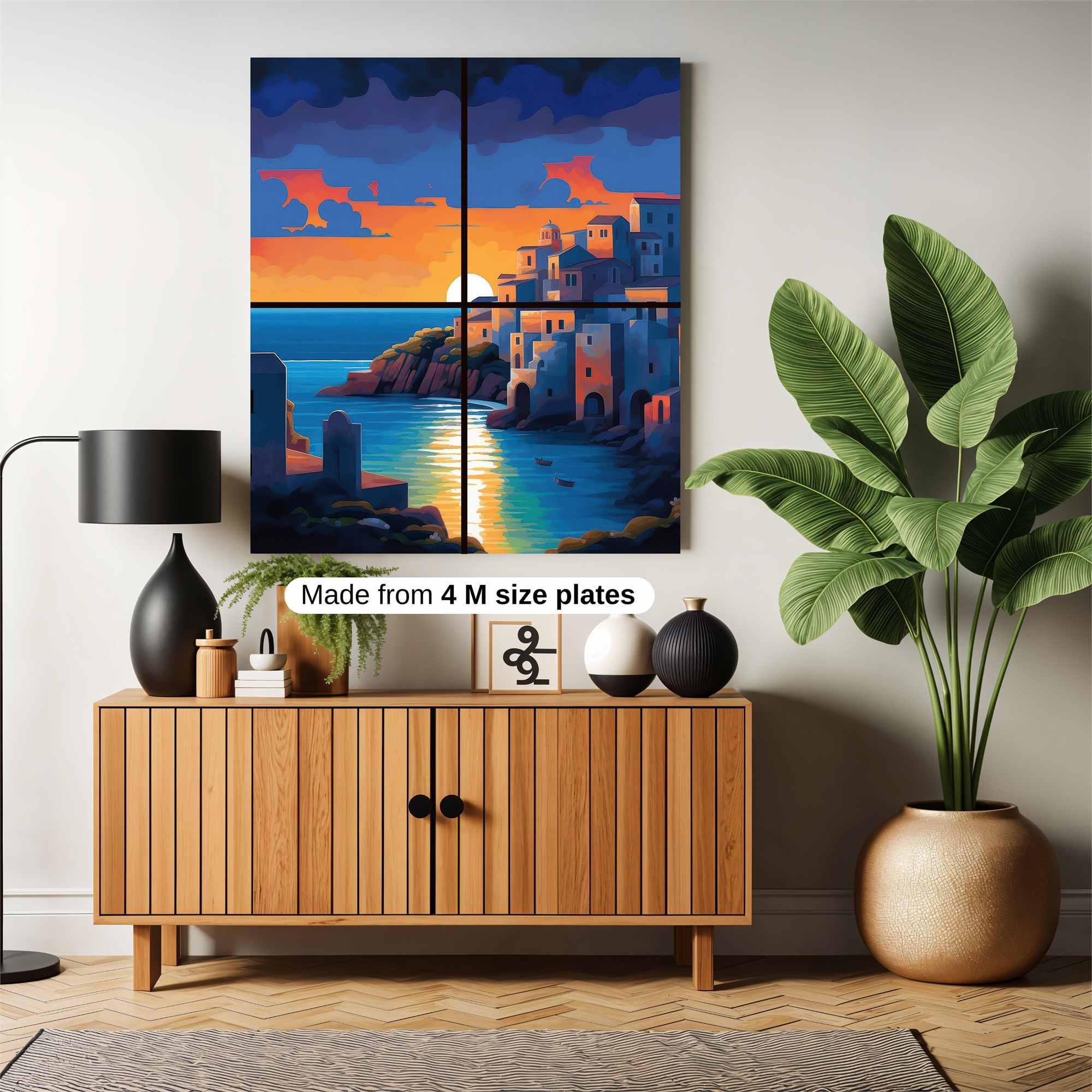 Sunset Serenity Safe Wall Magnetic / M