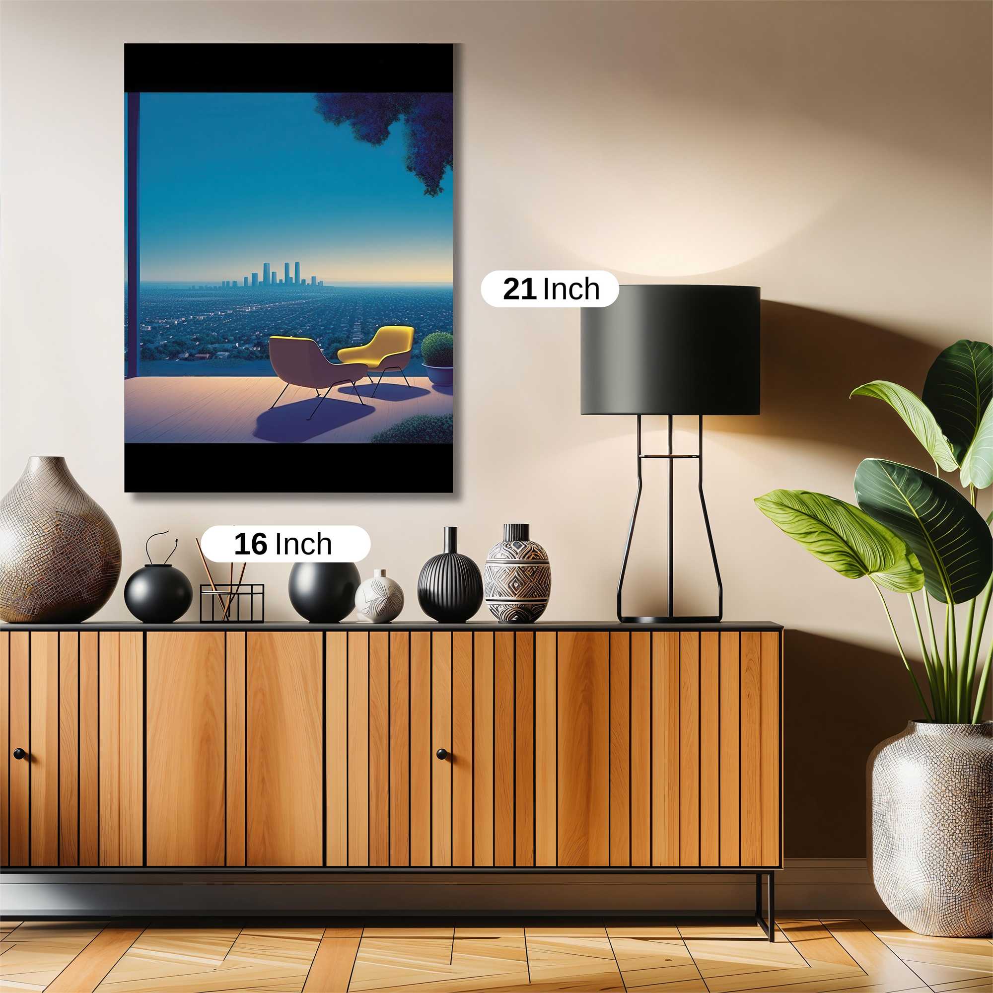 City Serenity Safe Wall Magnetic / M