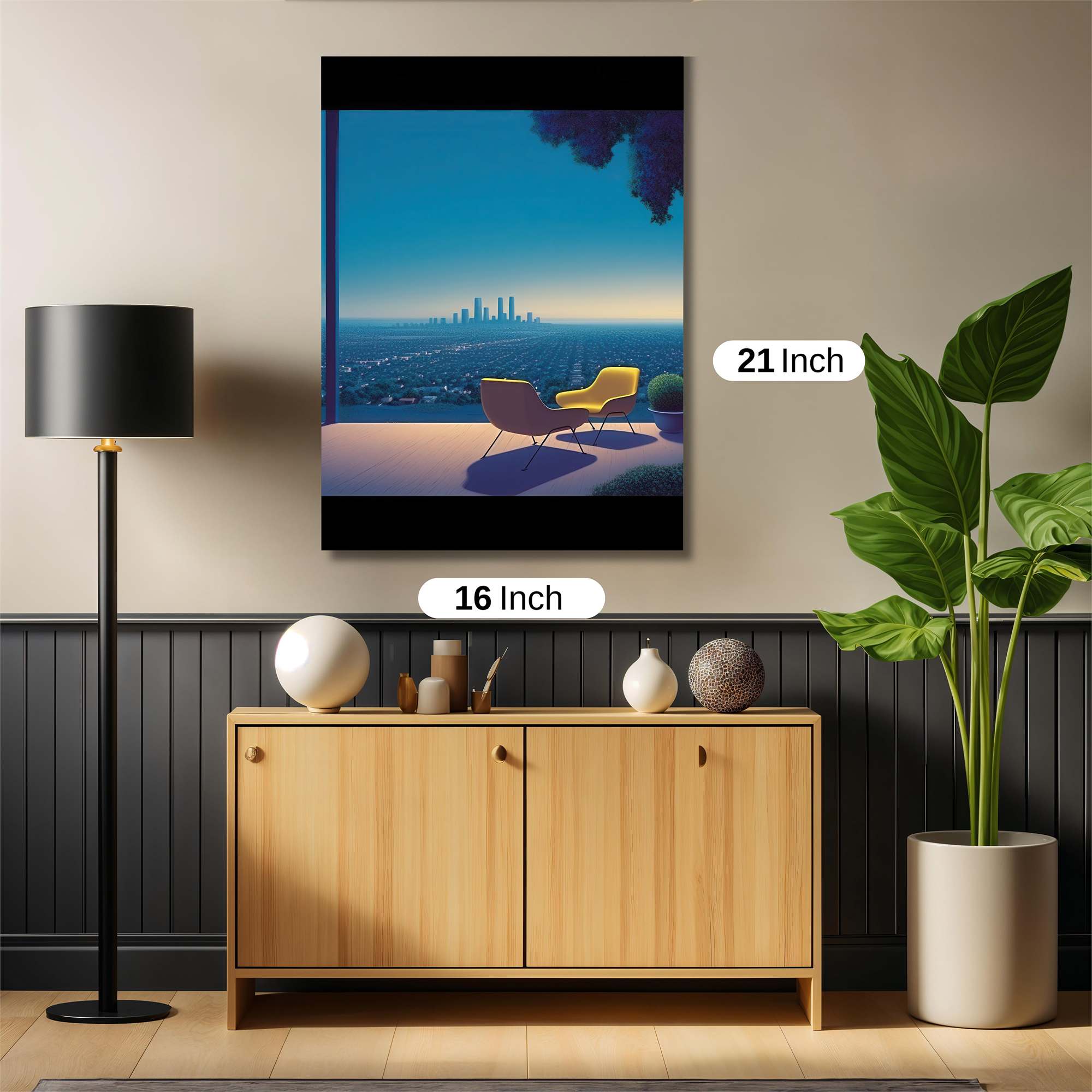 City Serenity Safe Wall Magnetic / M