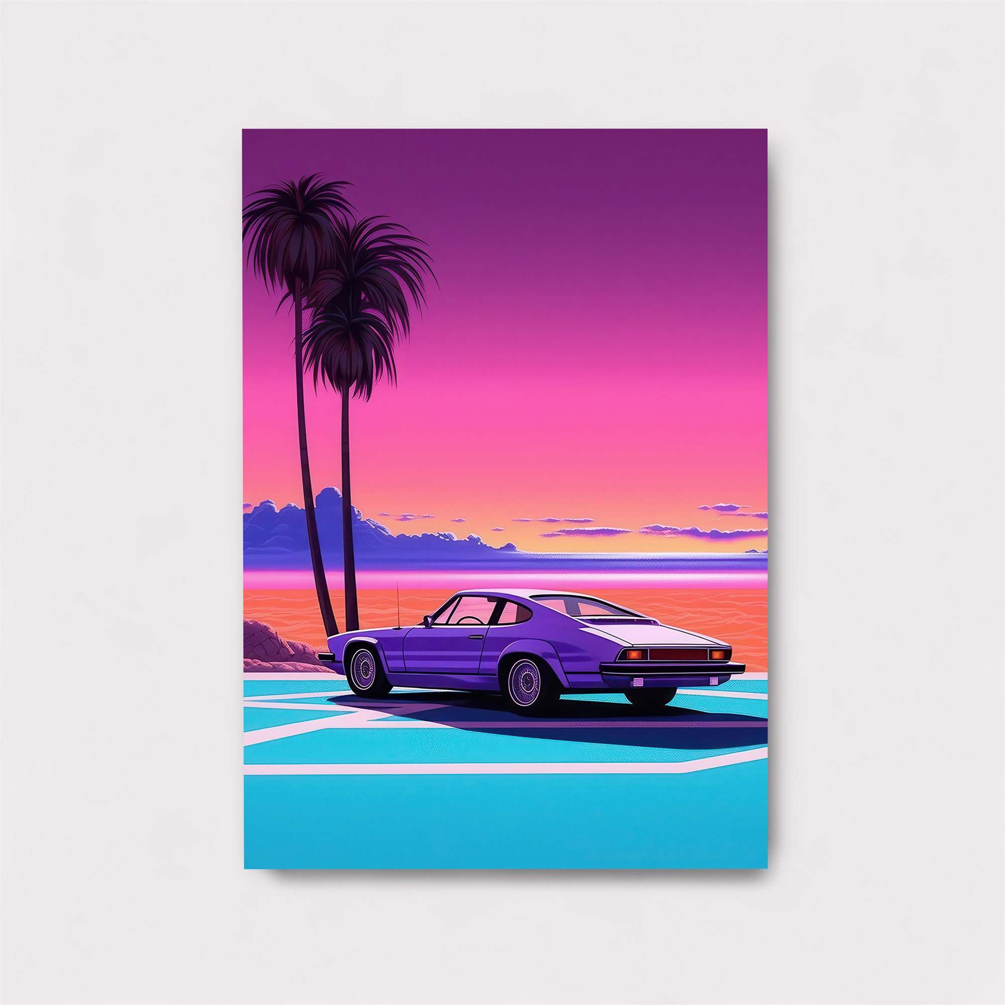 Sunset Serenity Safe Wall Magnetic / M