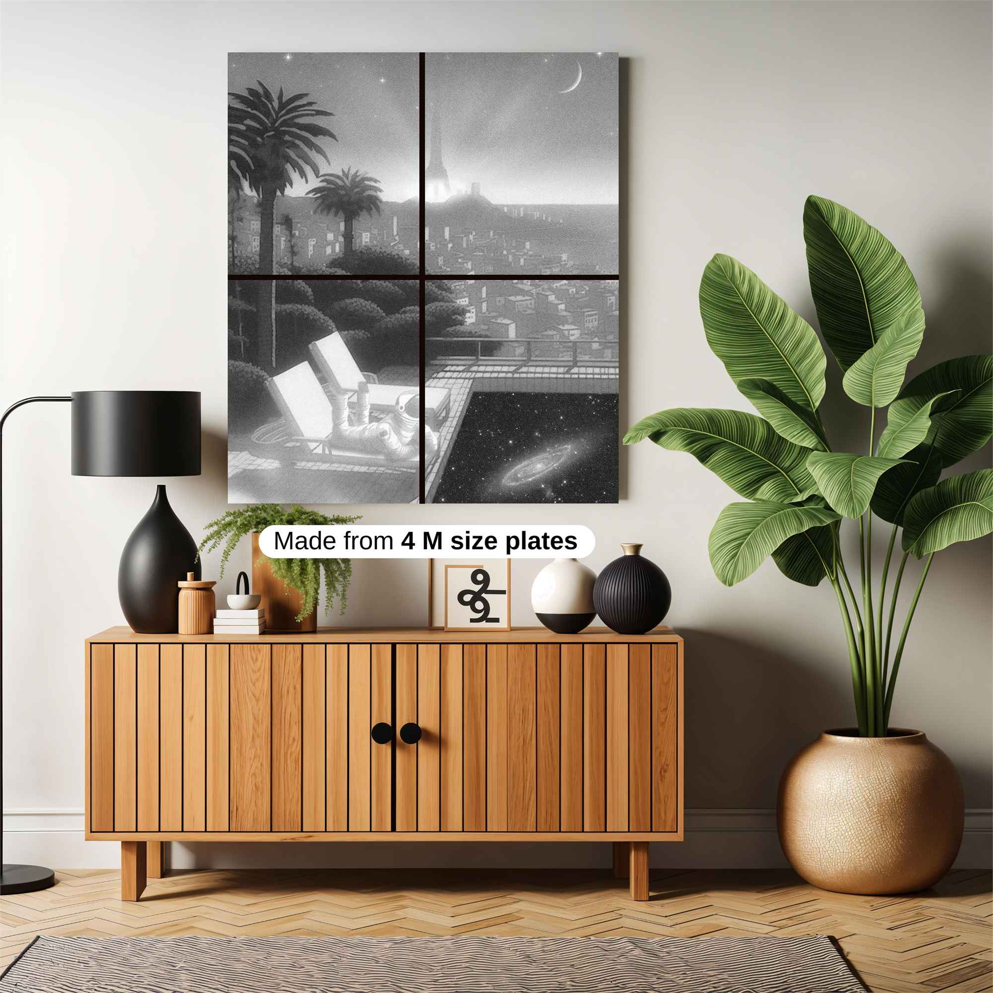 Eiffel Dream Safe Wall Magnetic / M