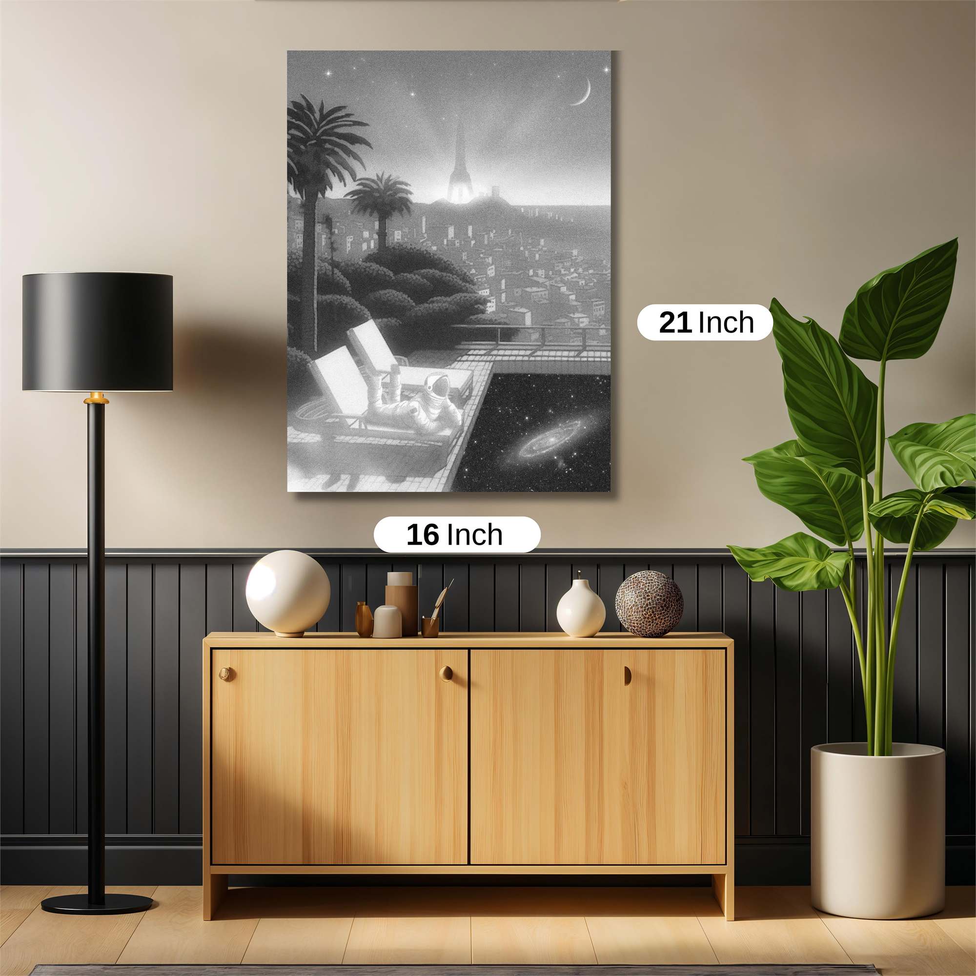 Eiffel Dream Safe Wall Magnetic / M